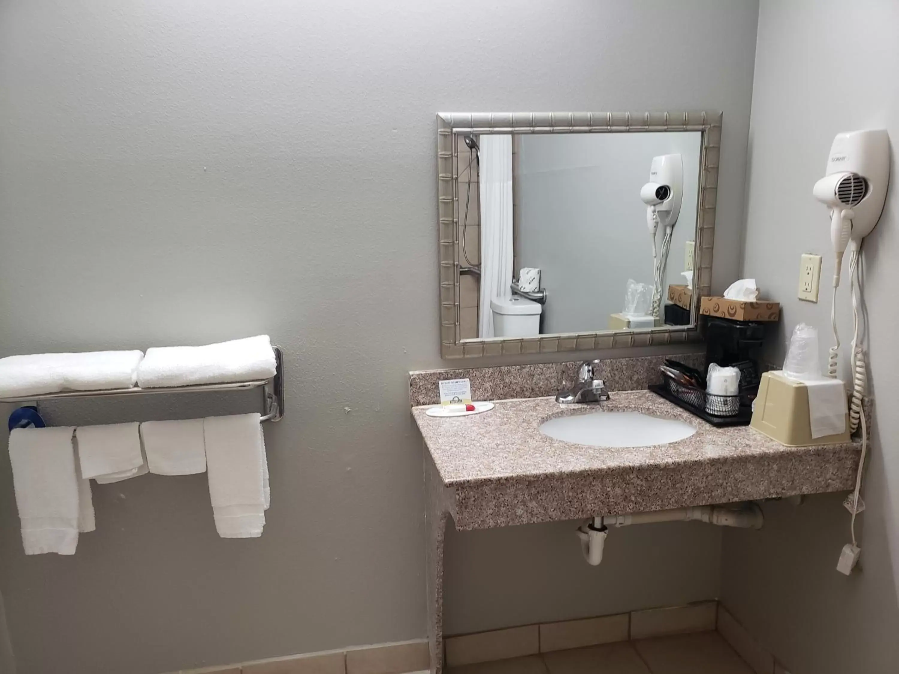 Bathroom in Days Inn & Suites by Wyndham Cleburne TX