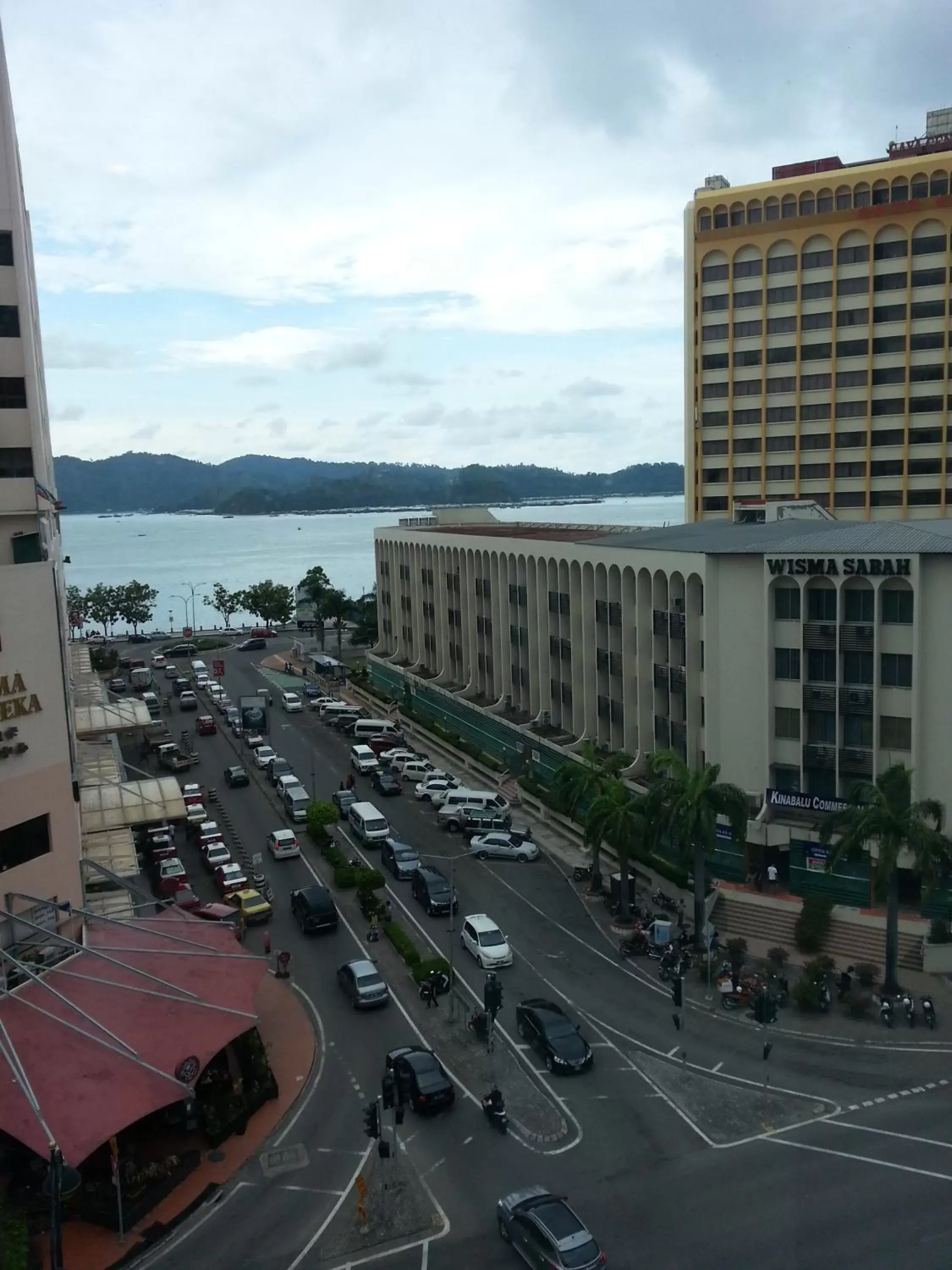 View (from property/room), Neighborhood in Hotel Capital Kota Kinabalu