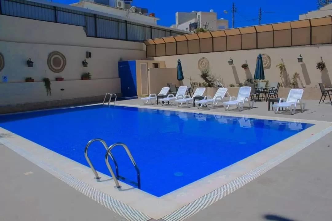 Pool view in Salome Hotel