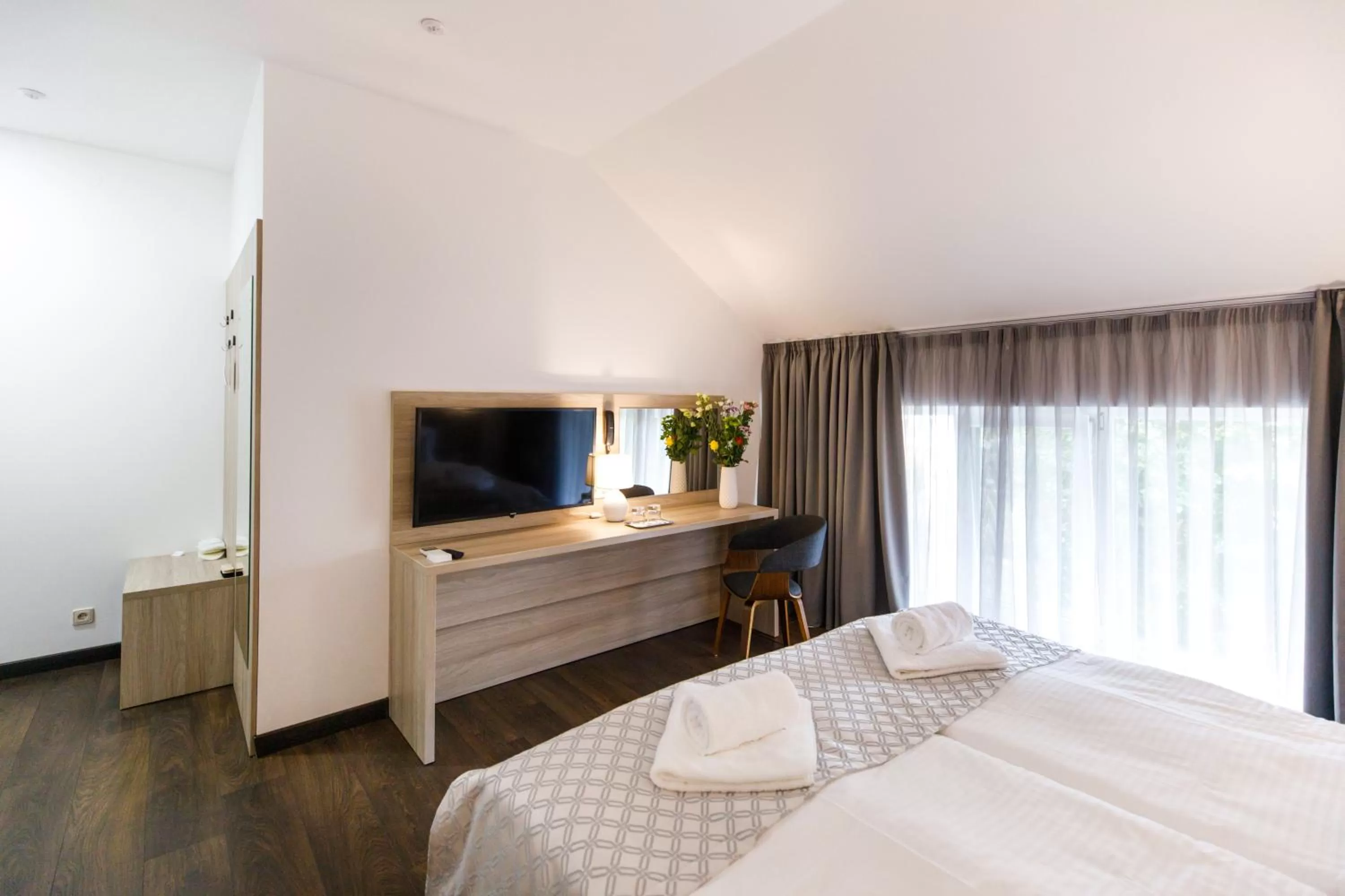 Bed in Hotel Antonio