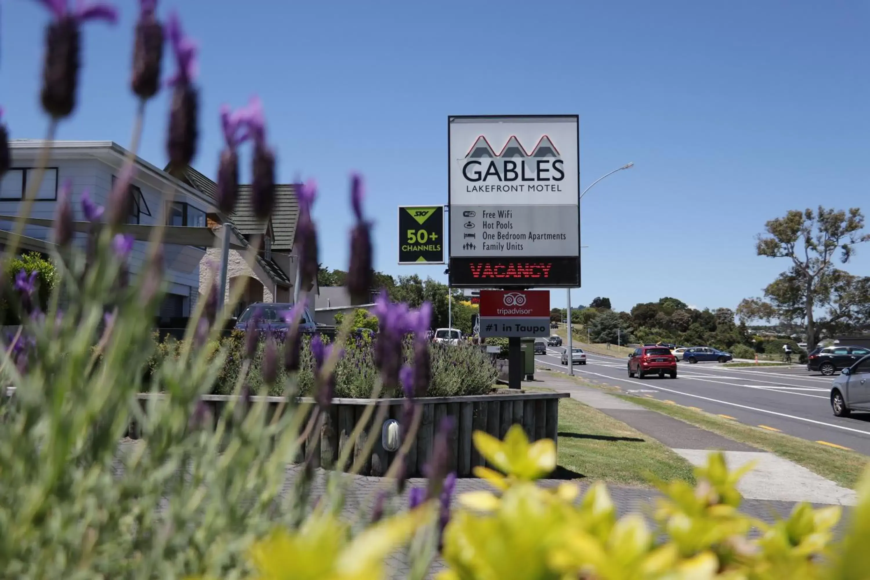 Property logo or sign in Gables Lakefront Motel