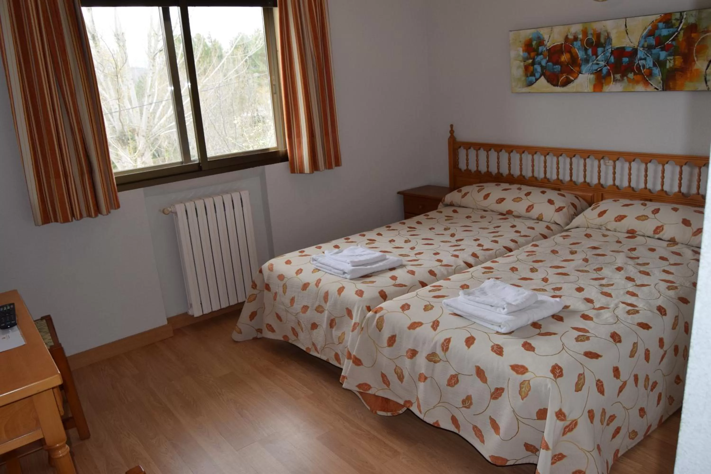 Bed in Hotel Rural Marcos