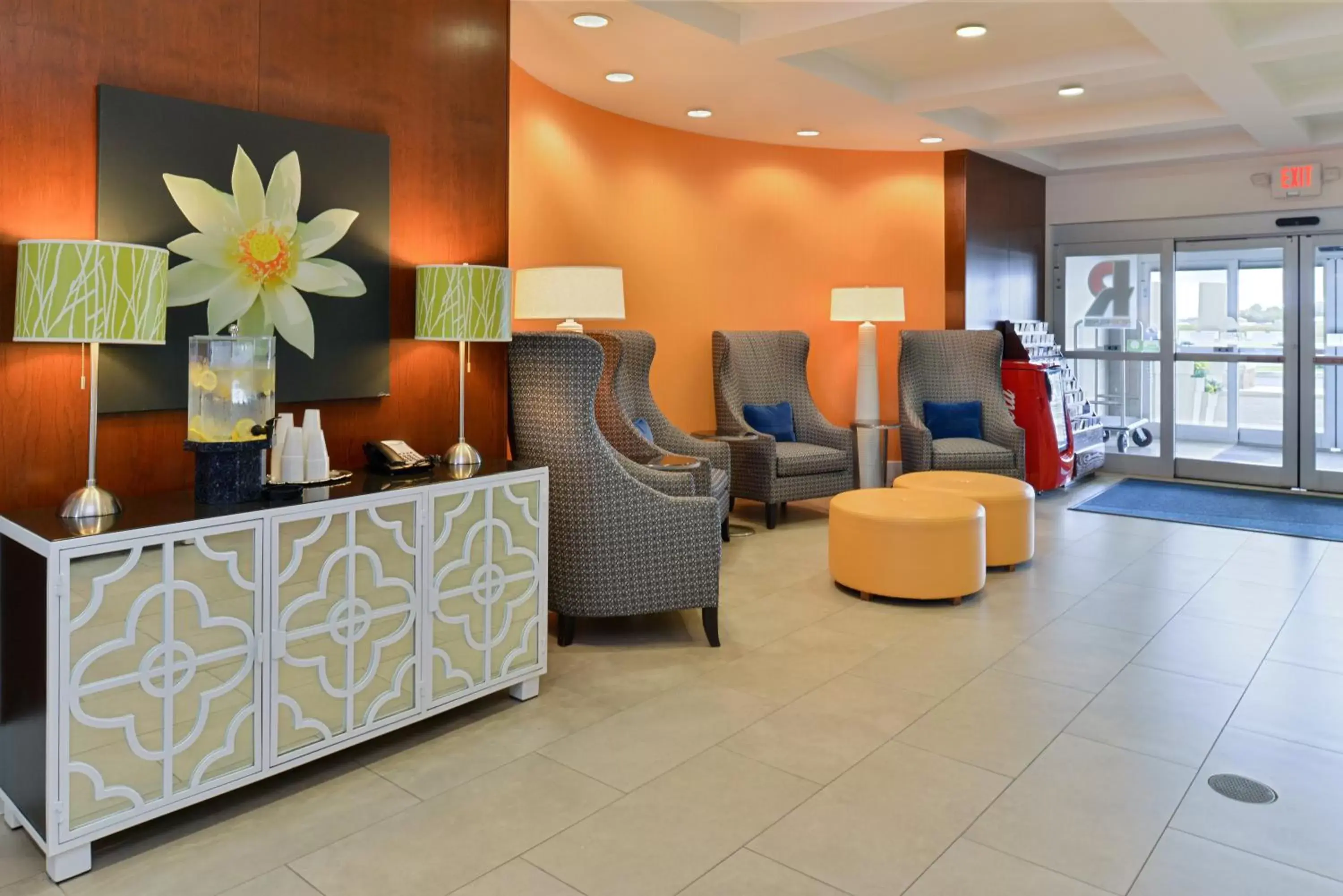 Lobby or reception, Lobby/Reception in Holiday Inn Express Hotel & Suites Terre Haute, an IHG Hotel