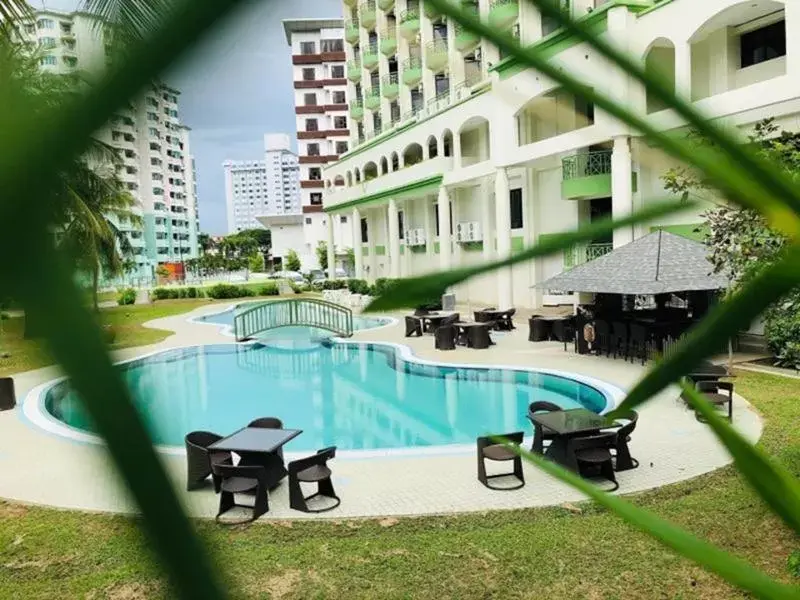 Swimming pool in De Greenish Village Langkawi