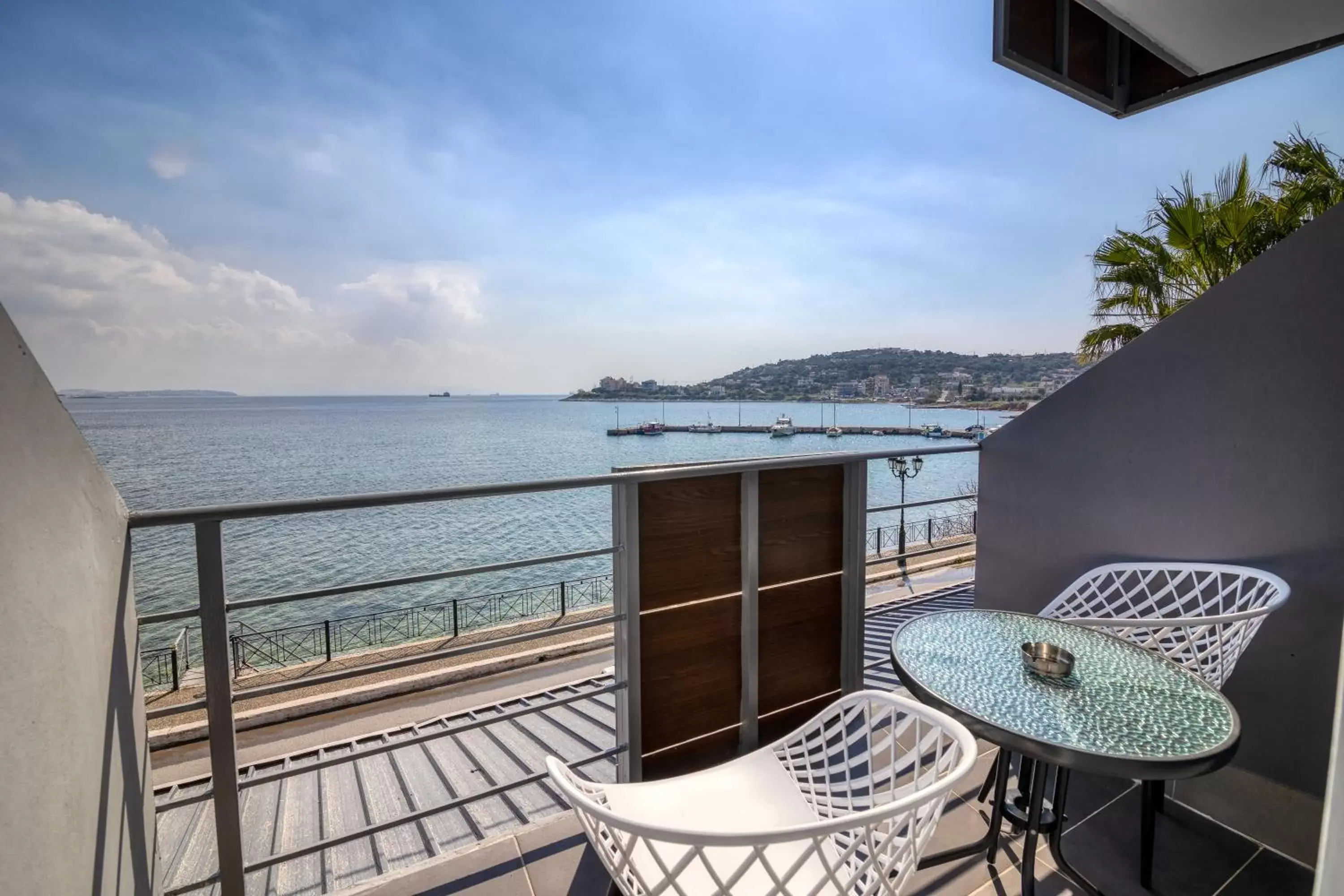 Balcony/Terrace in Votsalakia Hotel & Suites