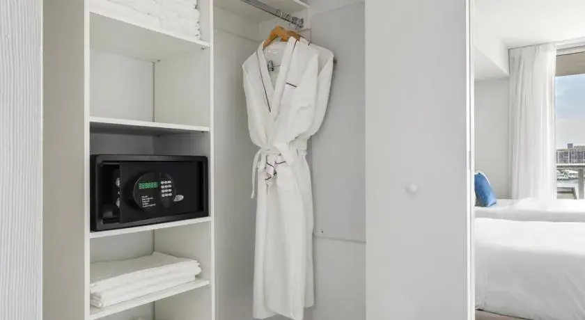 wardrobe, Bathroom in Beachwalk Elite Hotels and Resort