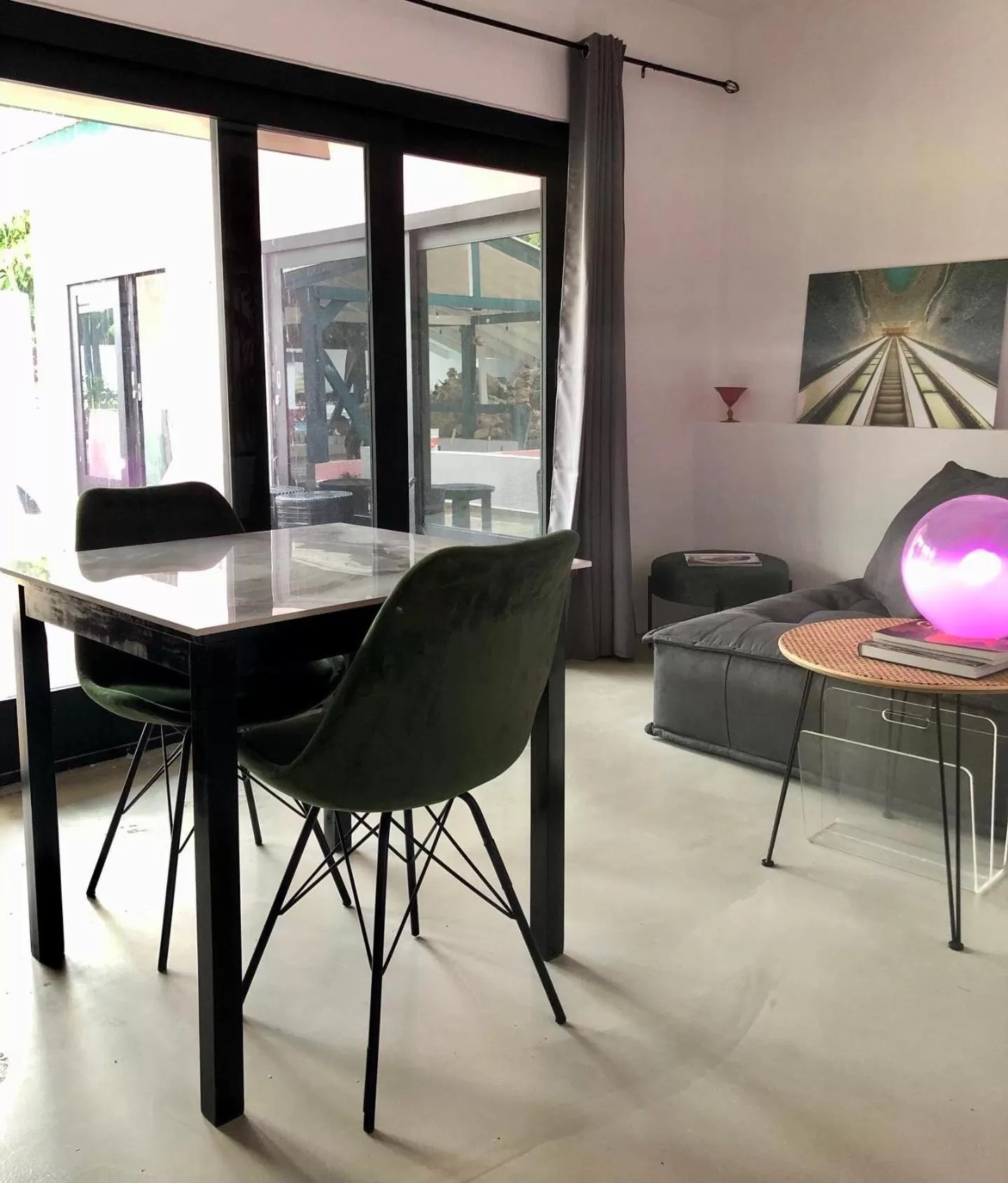 Seating Area in THUISHAVEN boutique mini-resort - fantastic garden and large pool - adults only