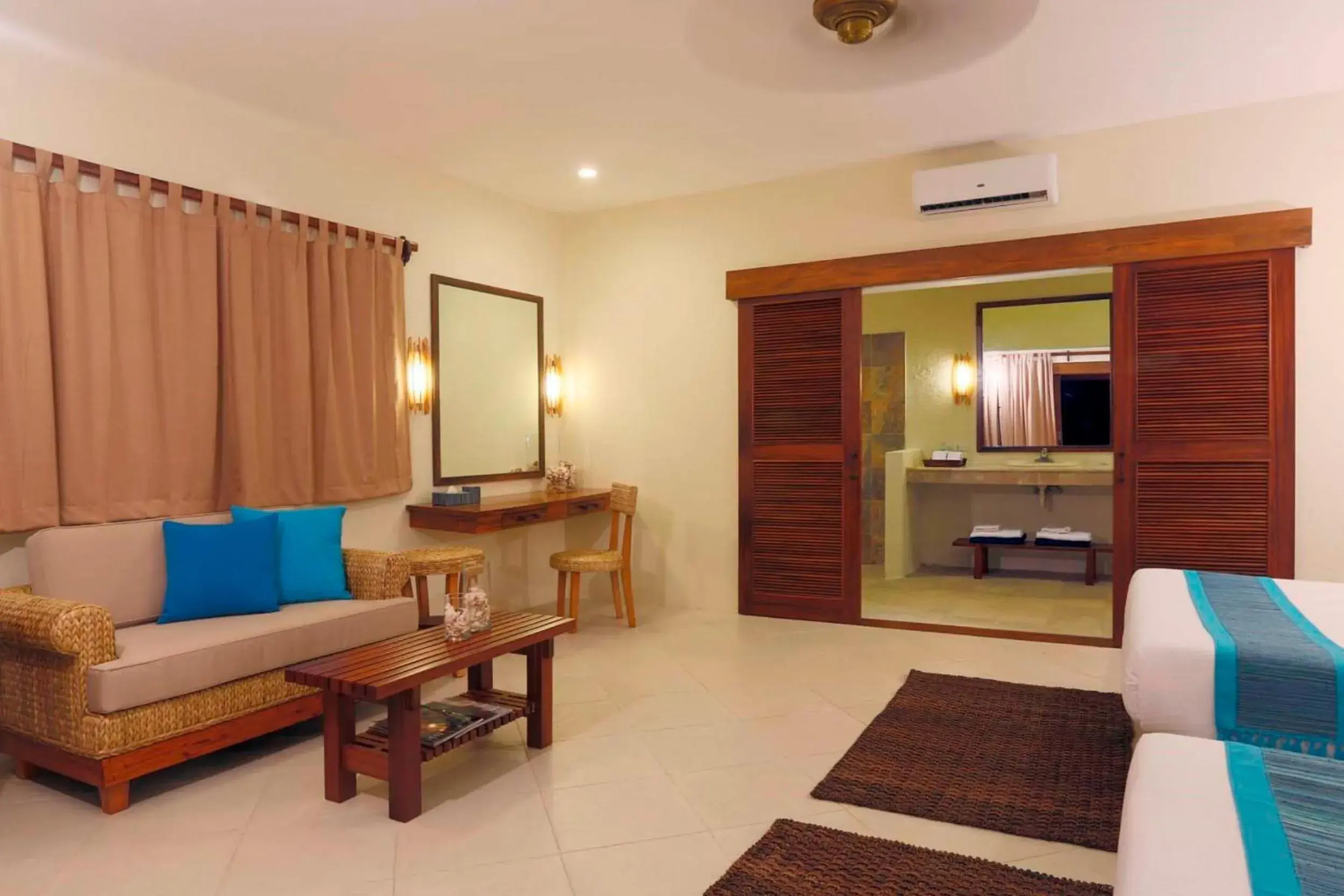 Bathroom, Seating Area in Bluewater Sumilon Island Resort