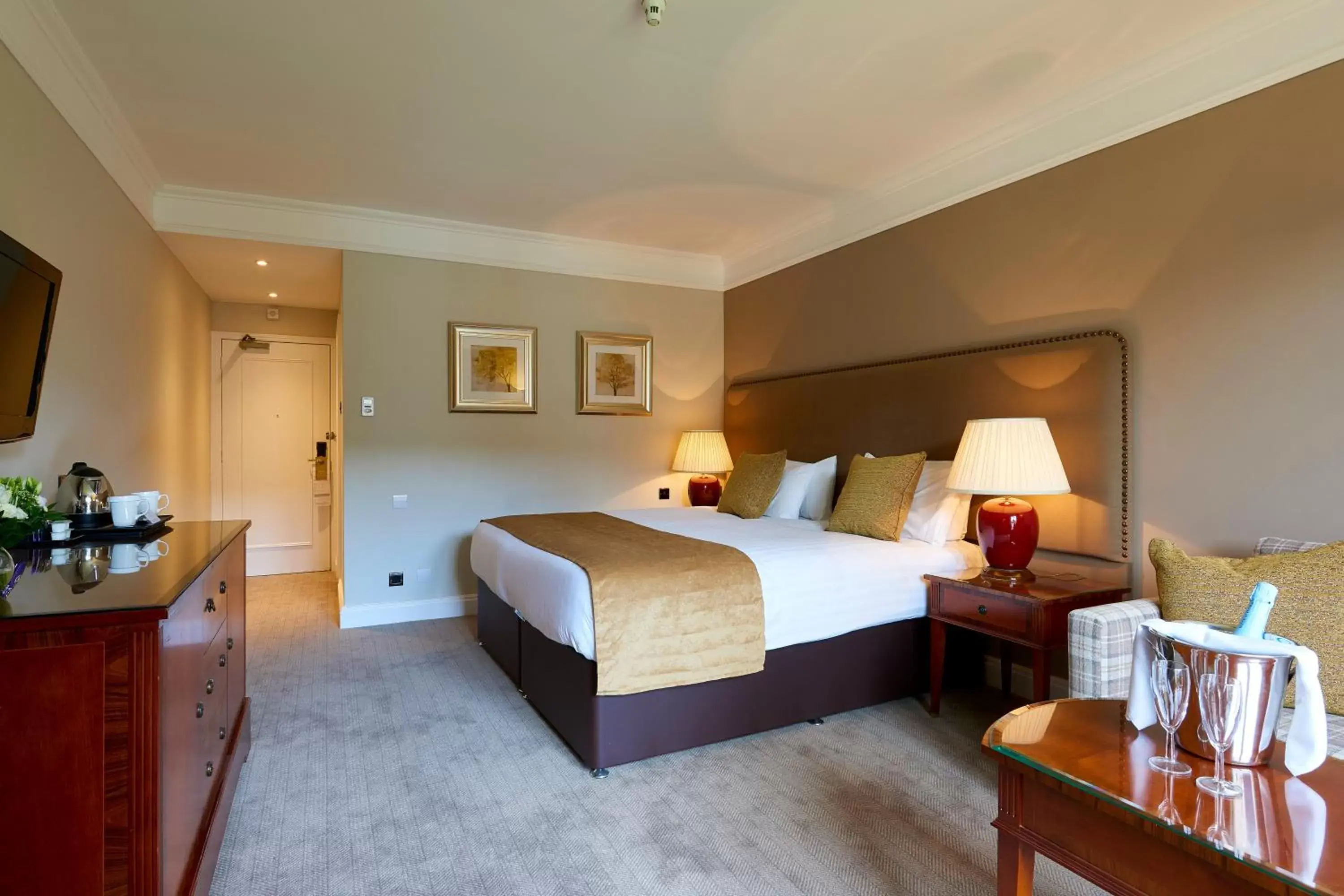 Bed in Coldra Court Hotel by Celtic Manor