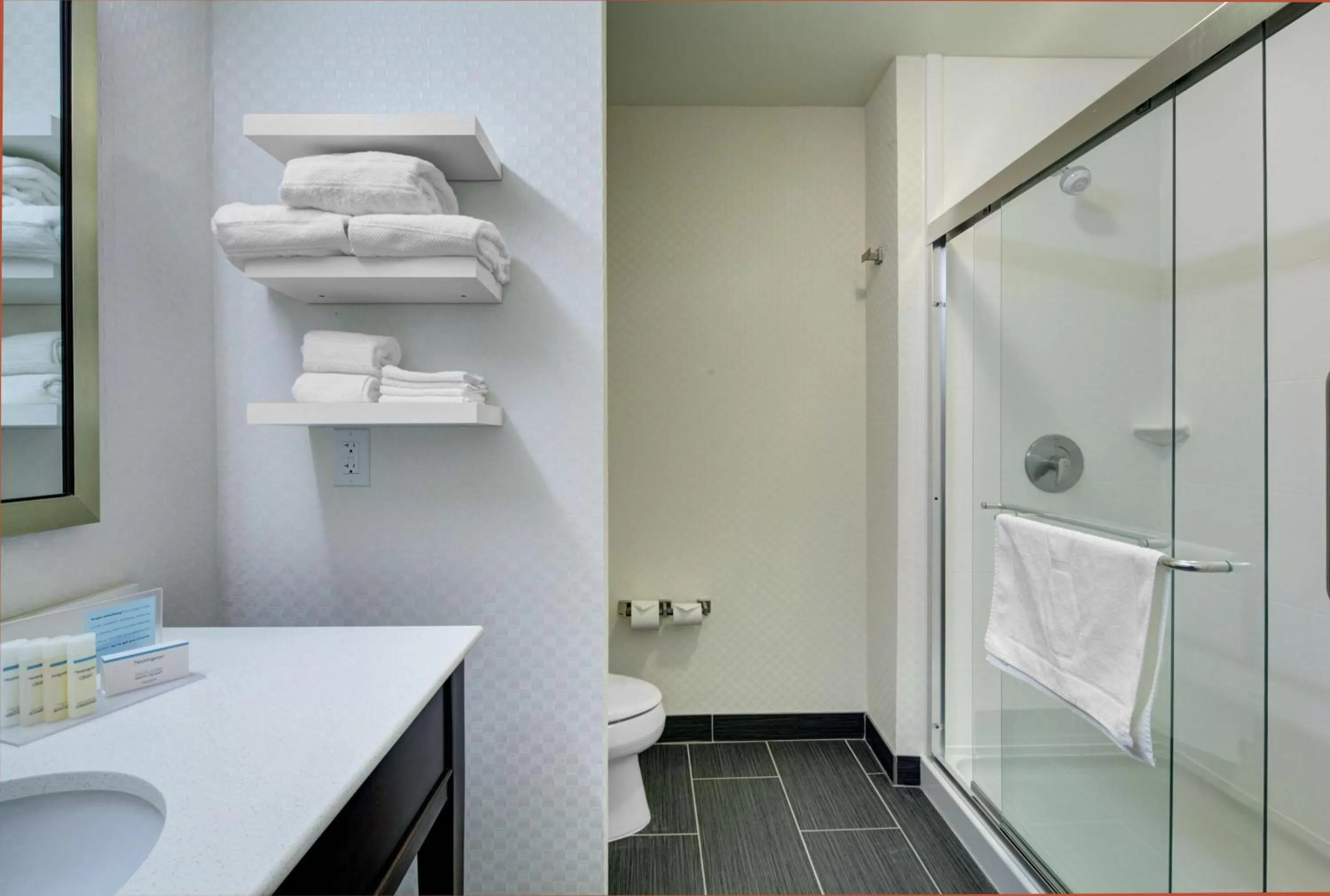 Bathroom in Hampton Inn & Suites - Roanoke-Downtown, VA