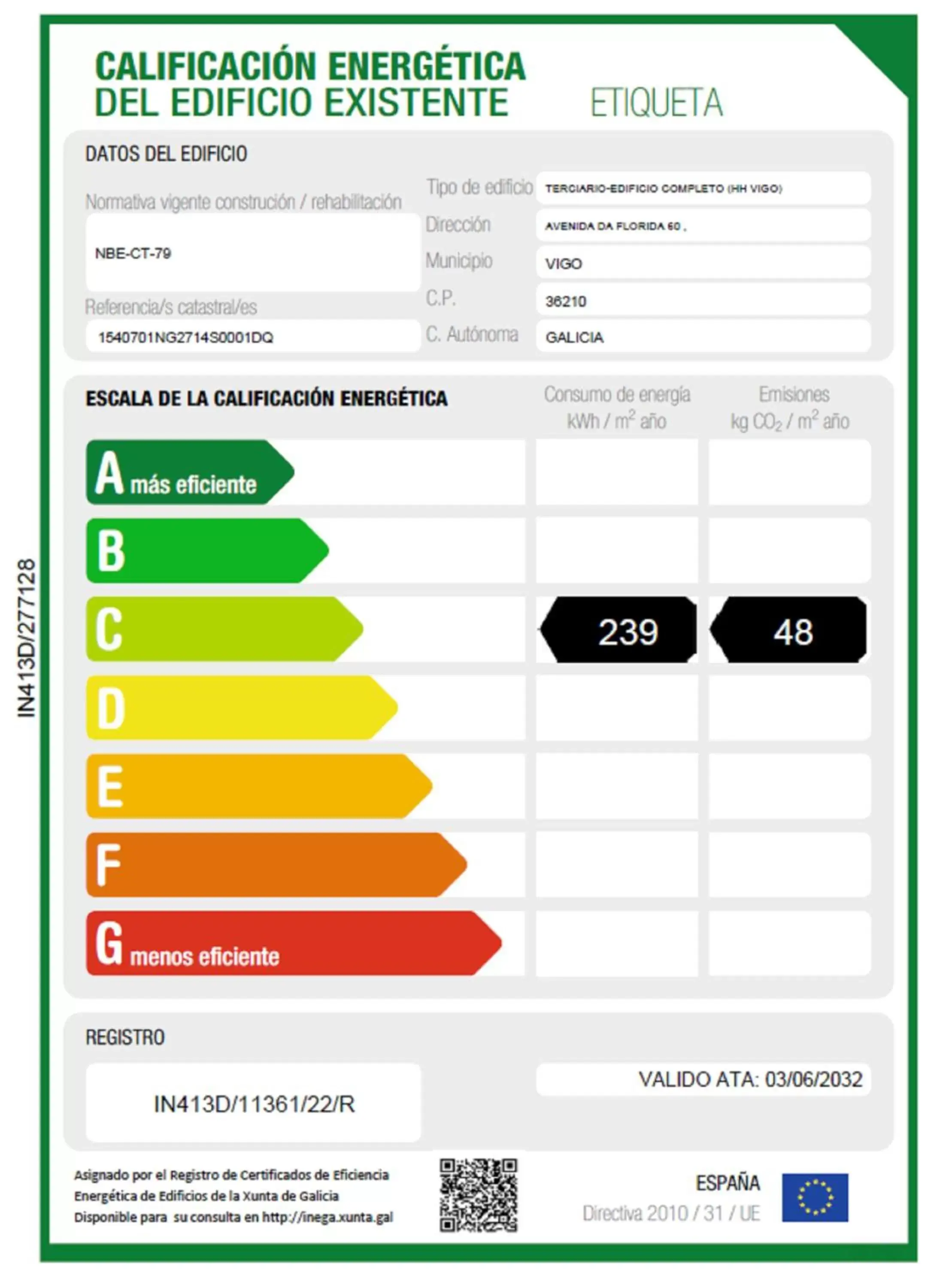 Logo/Certificate/Sign, Floor Plan in Hesperia Vigo