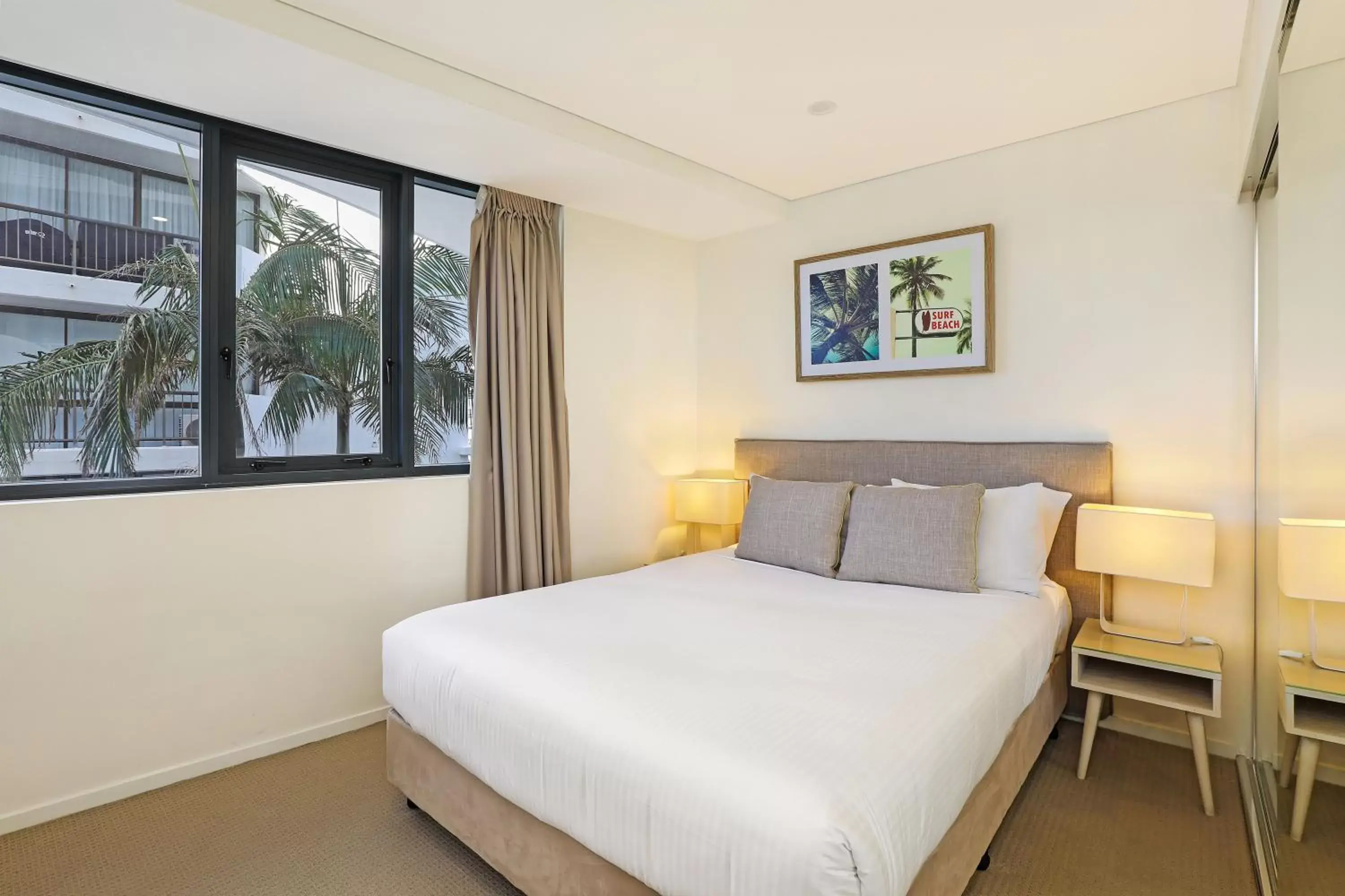 Bedroom, Bed in Breeze Mooloolaba, Ascend Hotel Collection