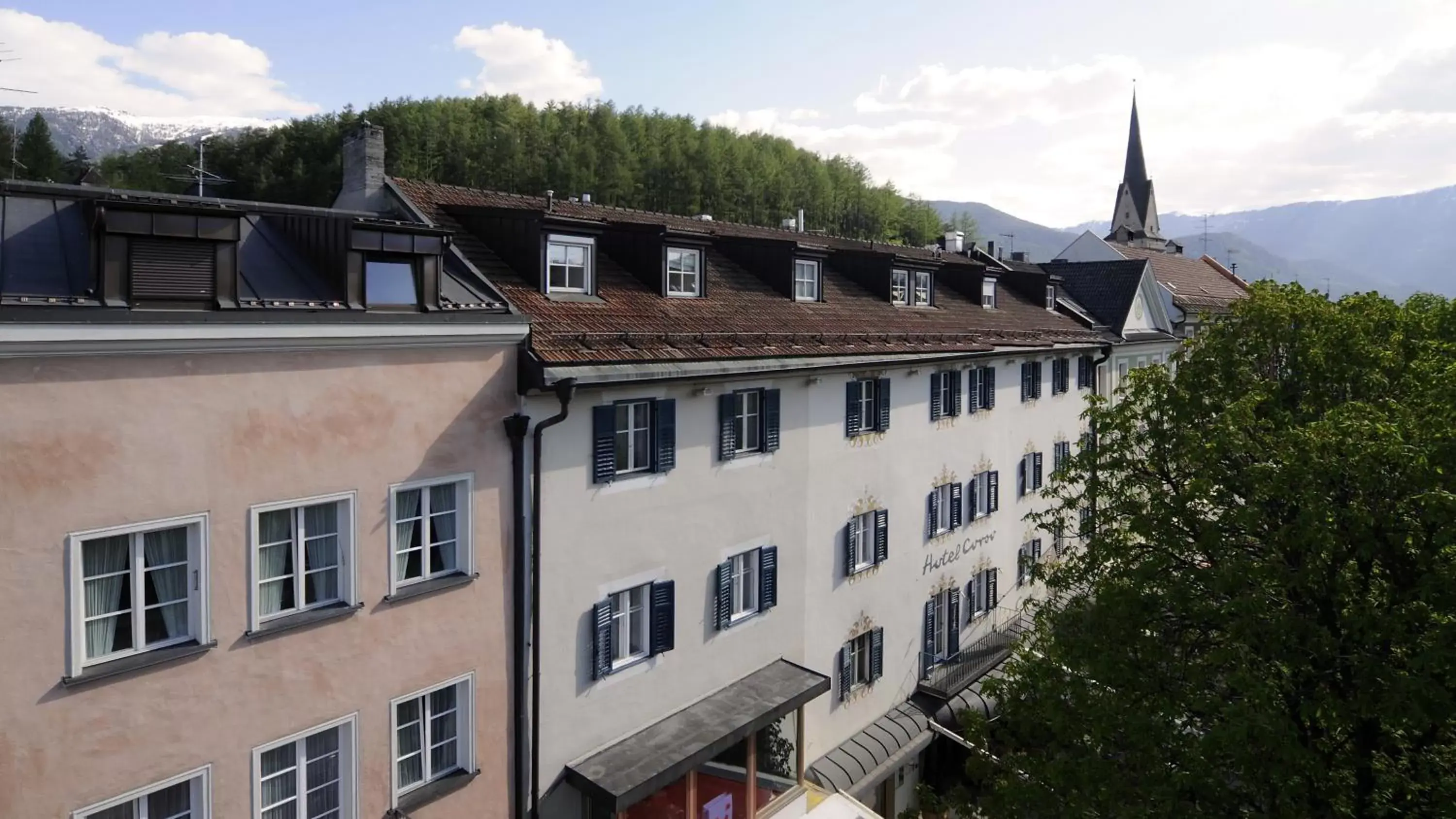 Bird's eye view, Property Building in Corso am Graben