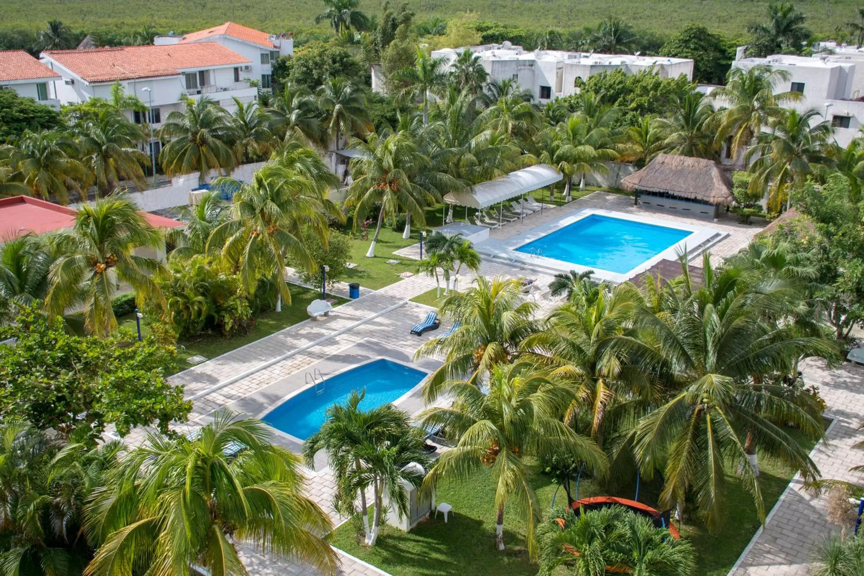 Pool View in Hotel Calypso Cancun