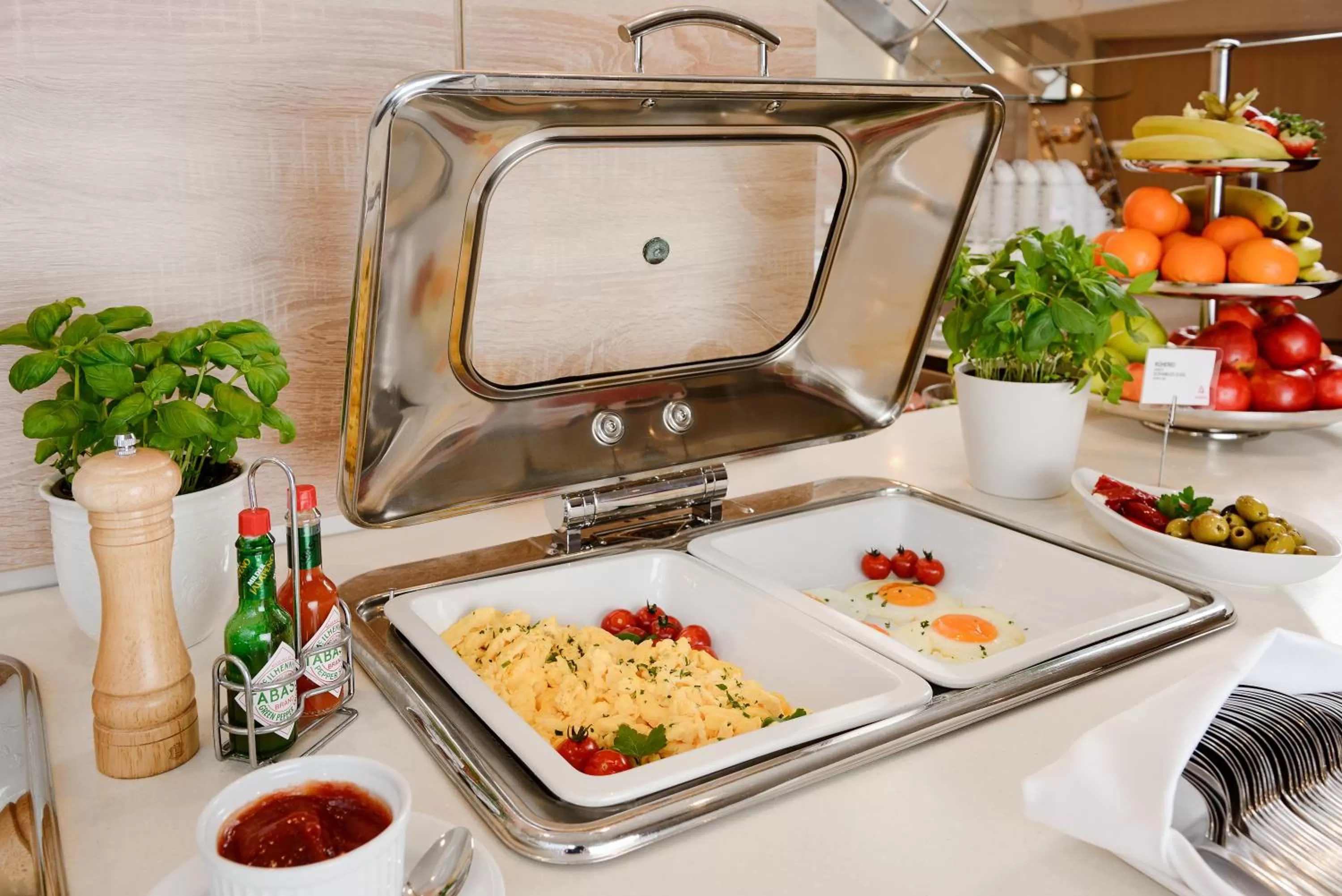 Buffet breakfast in Amedia Dresden Elbpromenade, Trademark Collection by Wyndham