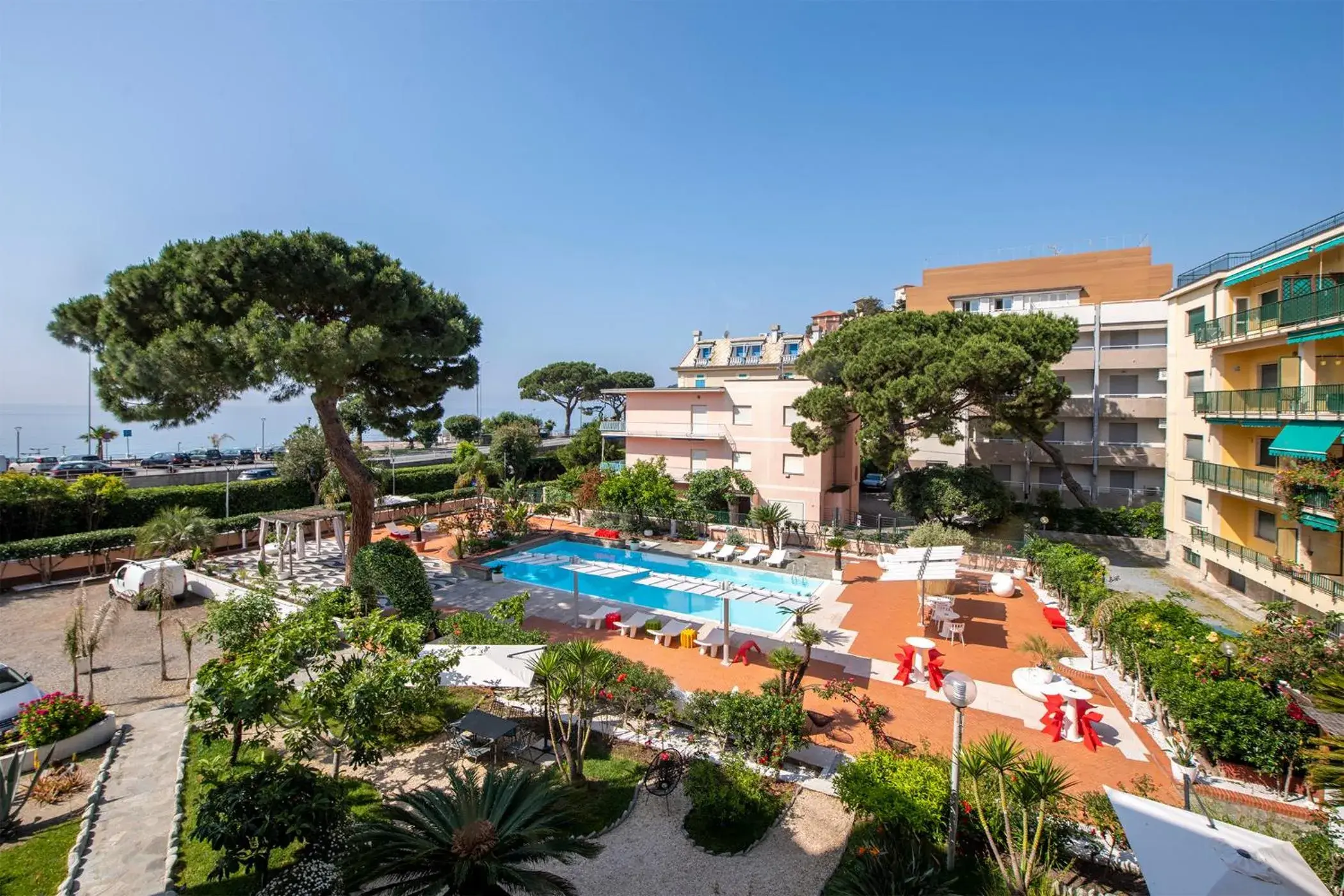Property building, Pool View in Hotel San Michele