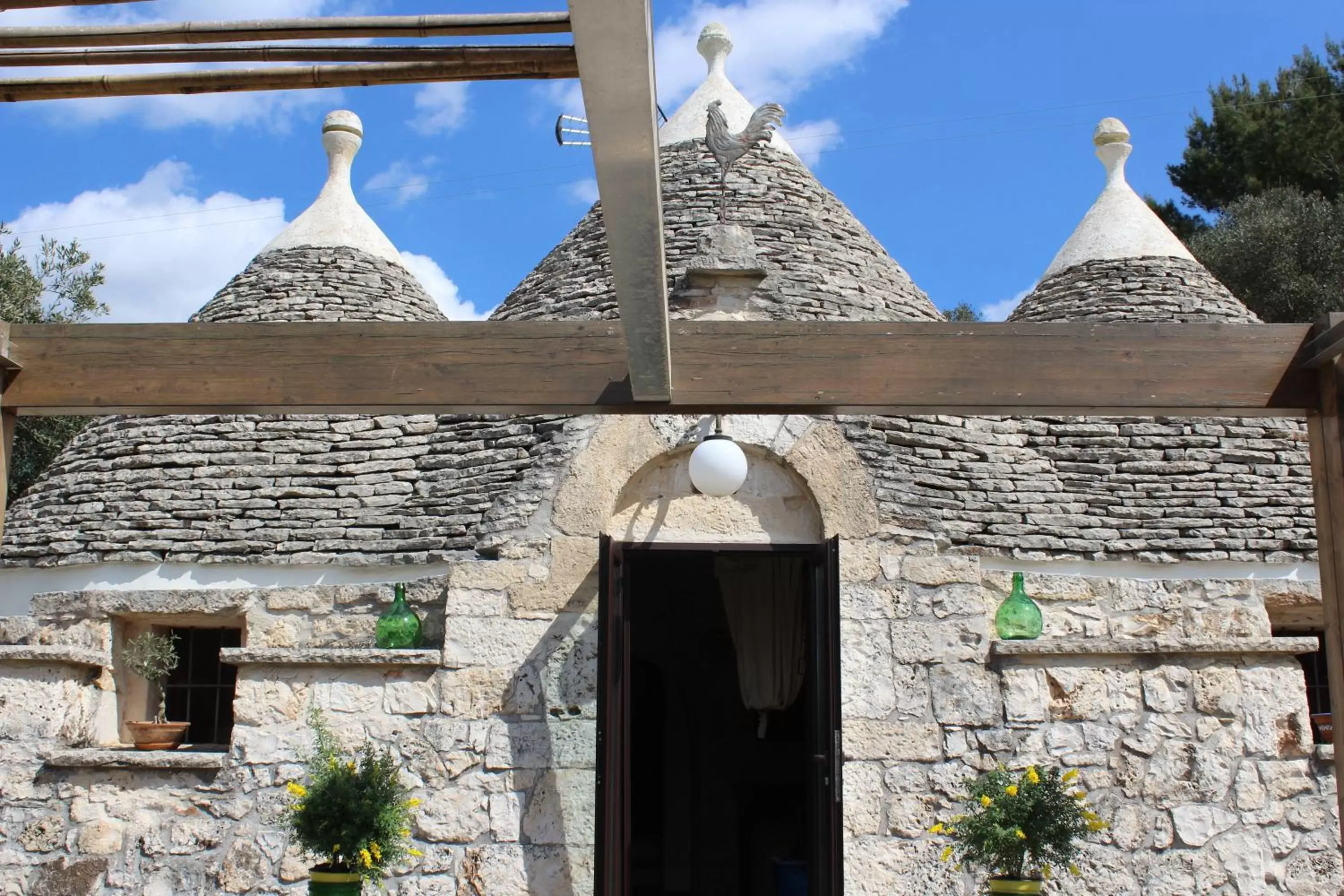 Facade/entrance in Trulli Terra Magica