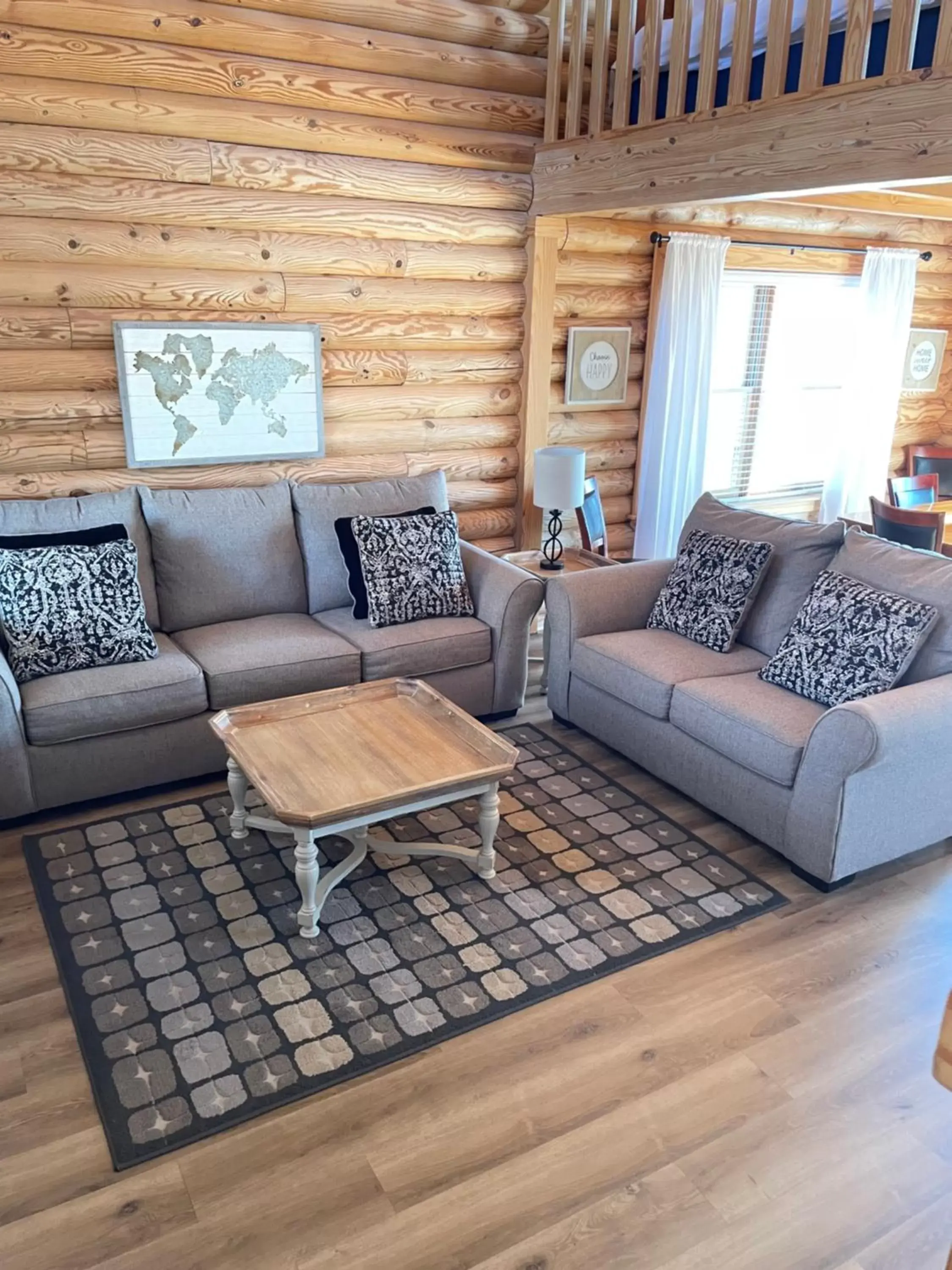 Living room, Seating Area in Crown Lake Resort & RV