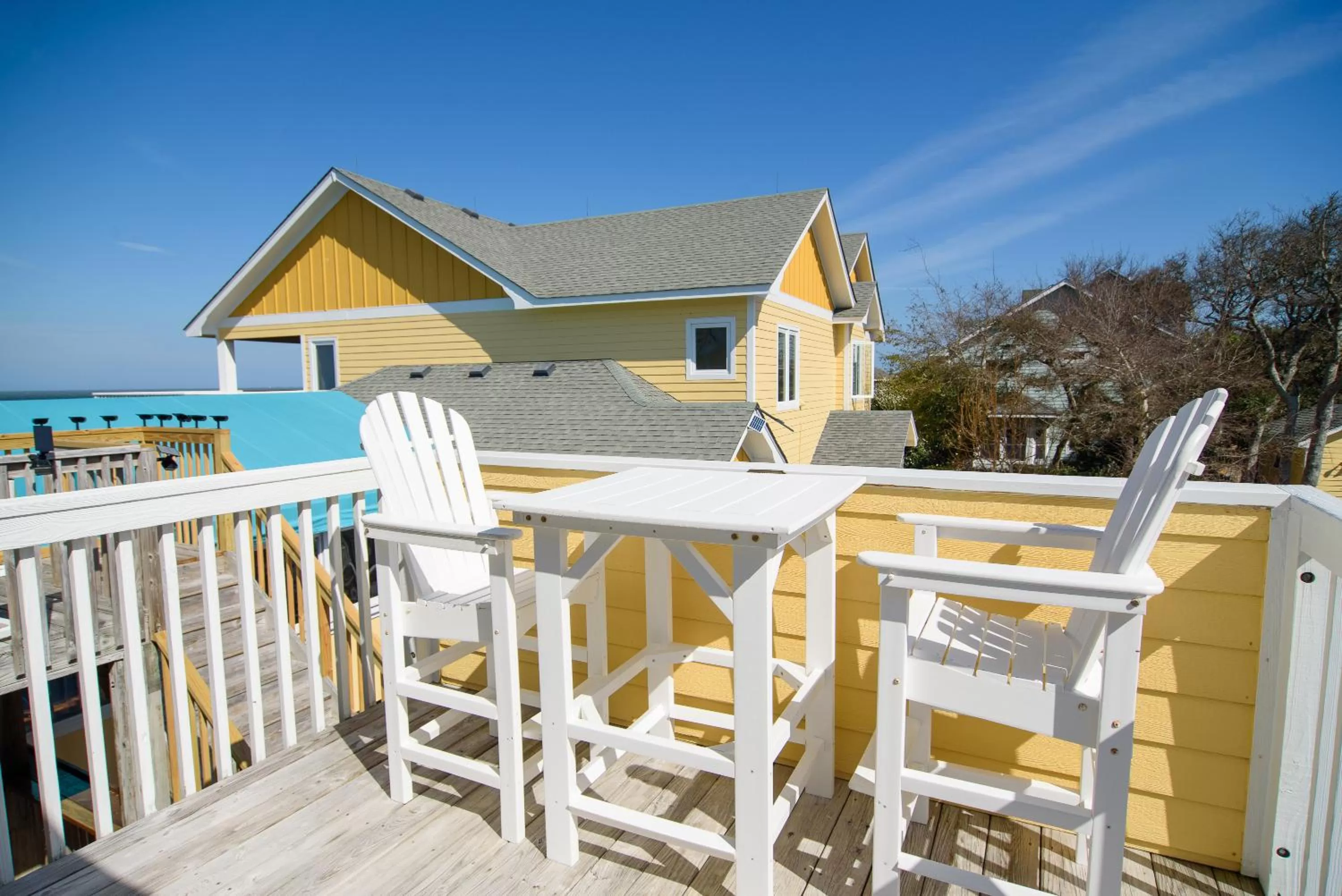 Patio in The Inn on Pamlico Sound