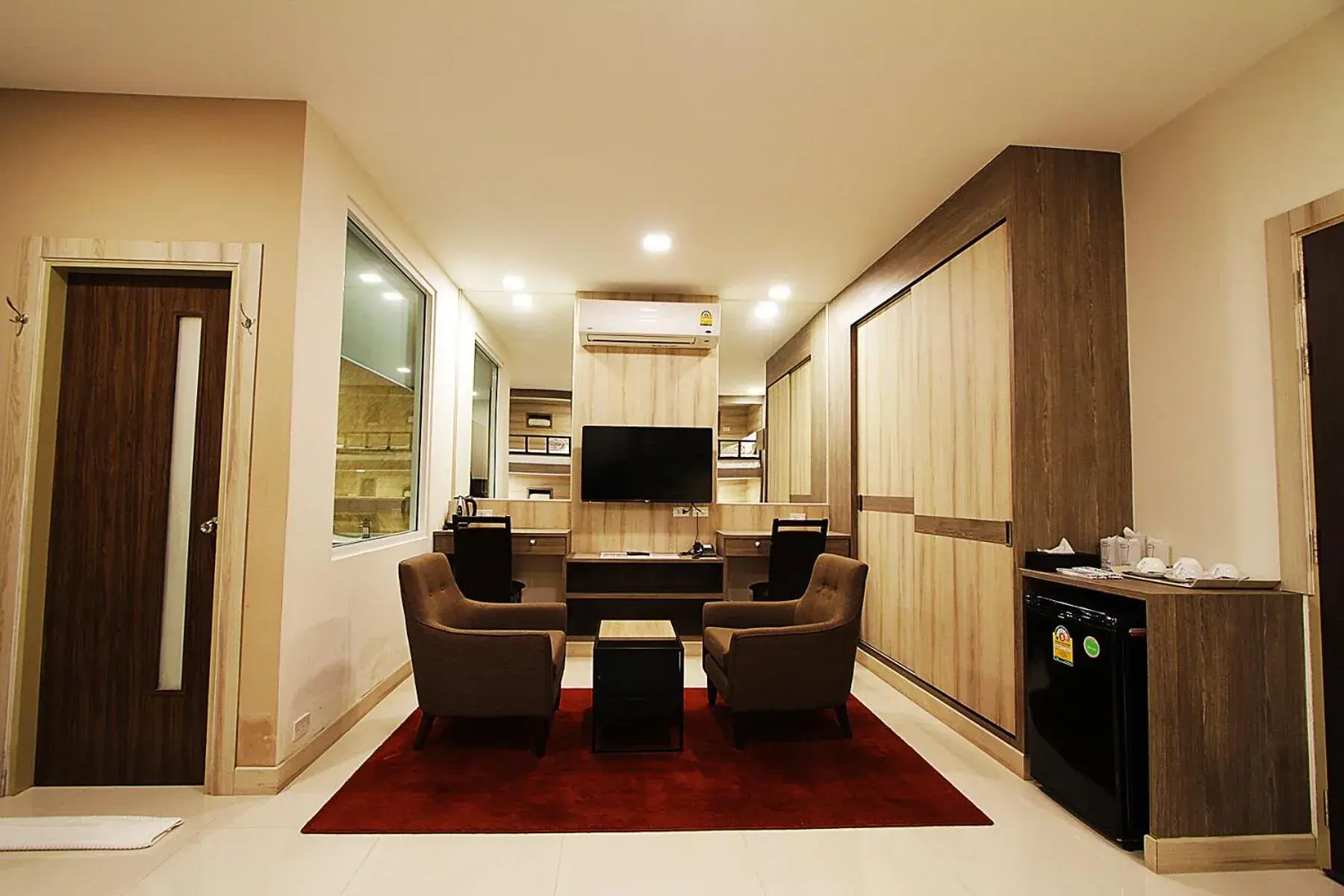 Living room, Seating Area in The Contrast i Hotel