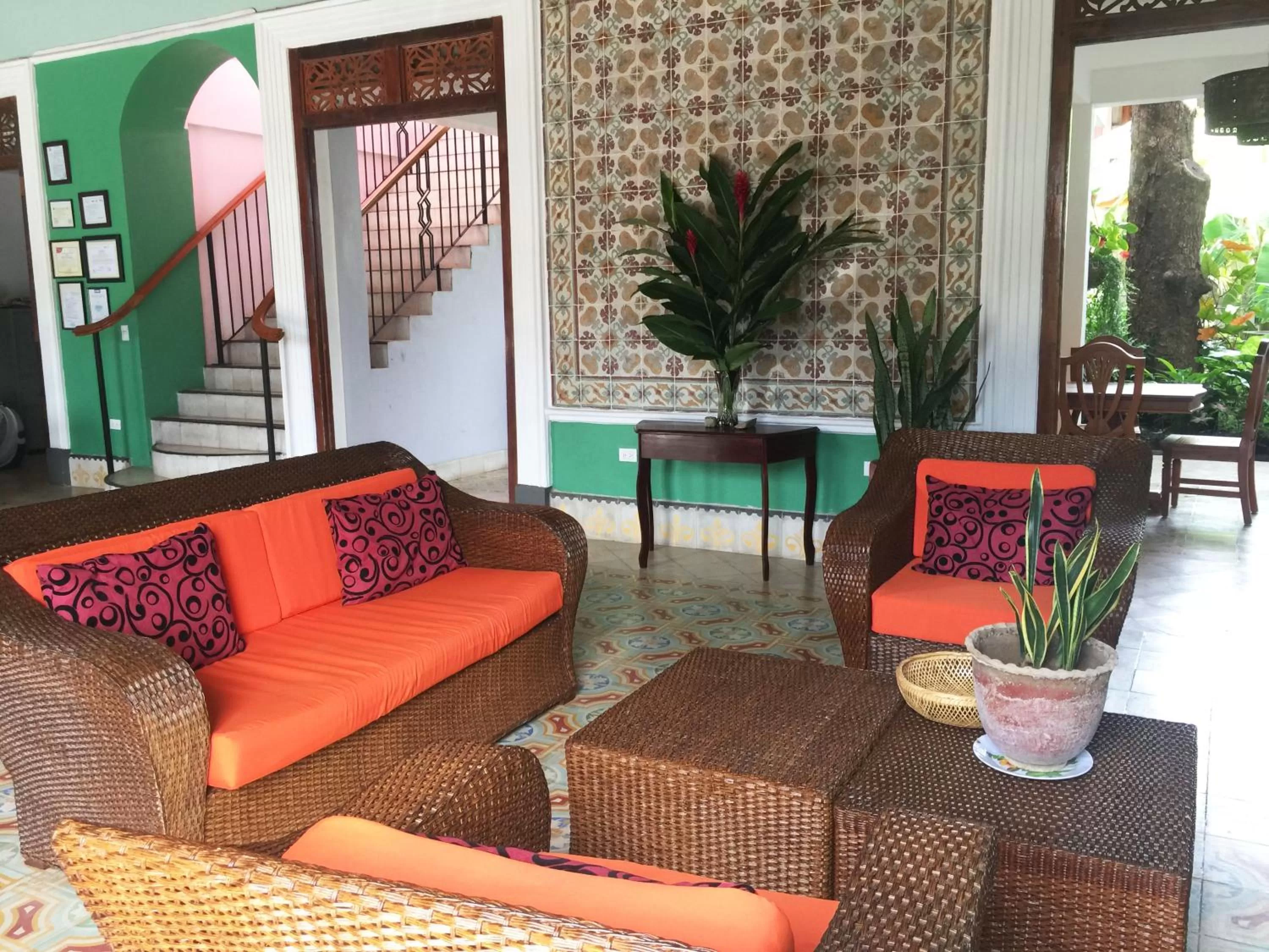 Lobby or reception in Hotel La Polvora