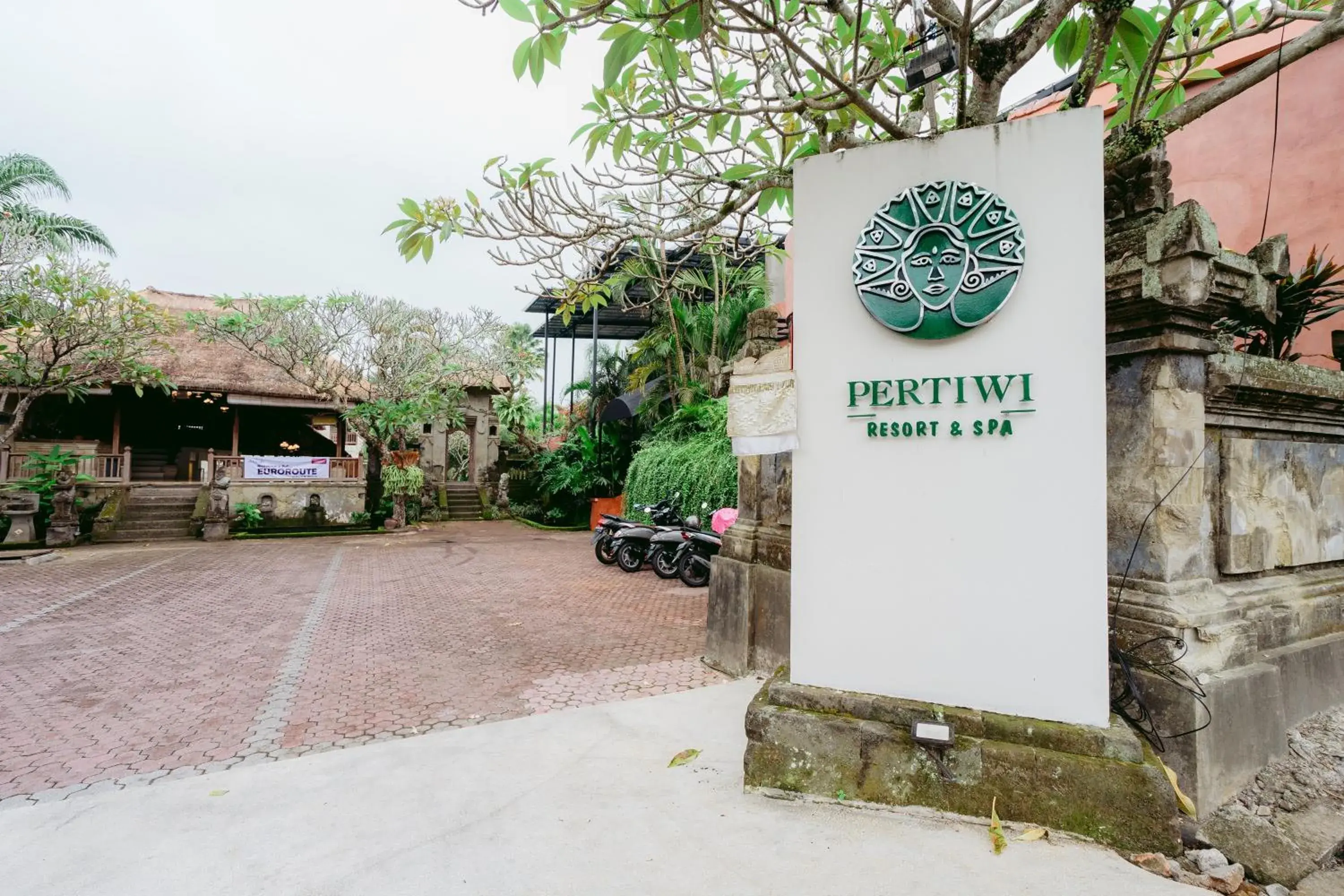 Facade/entrance, Property Logo/Sign in Pertiwi Resort & Spa