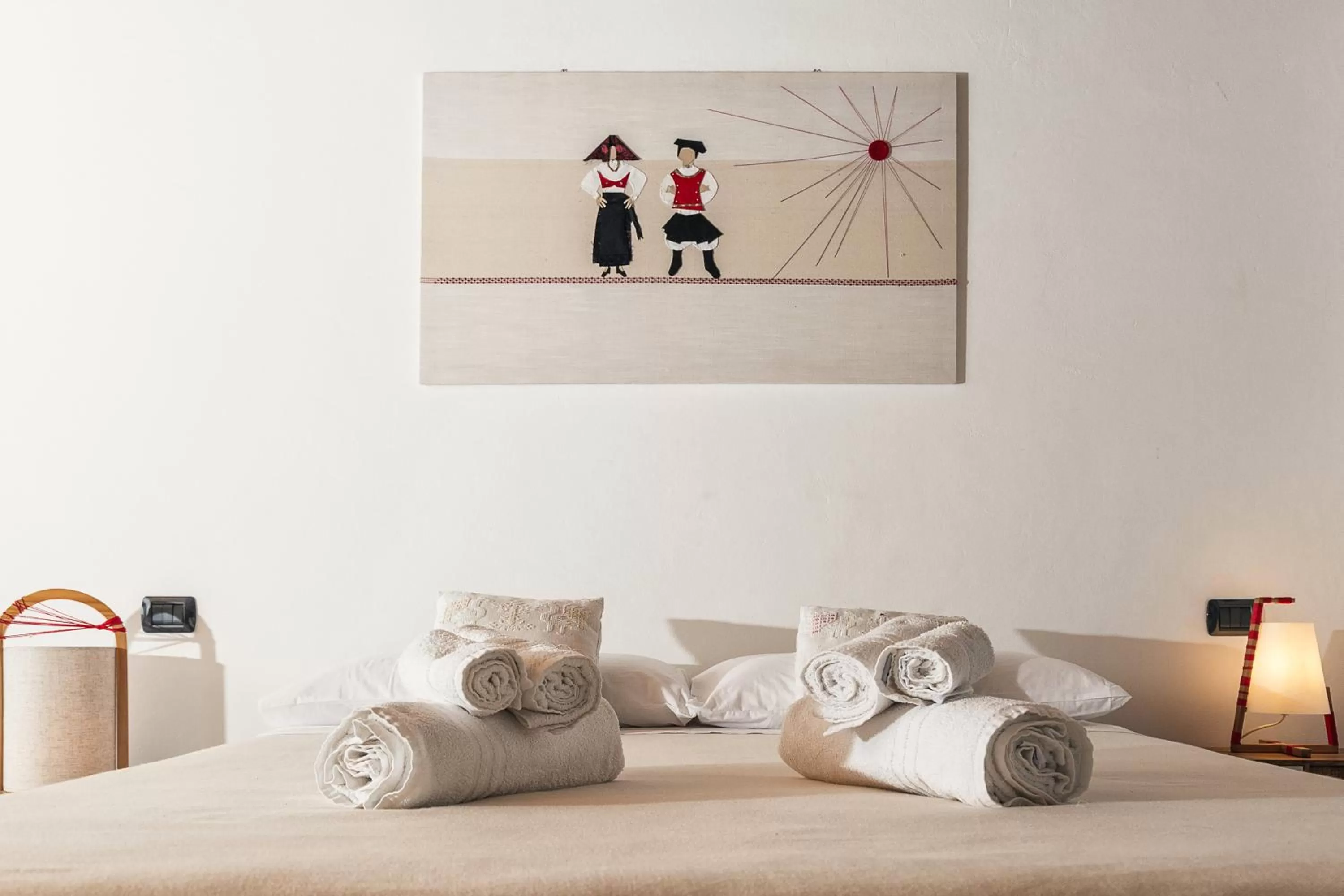 Bedroom, Bed in Sa Crai B&B - Sardinian Experience