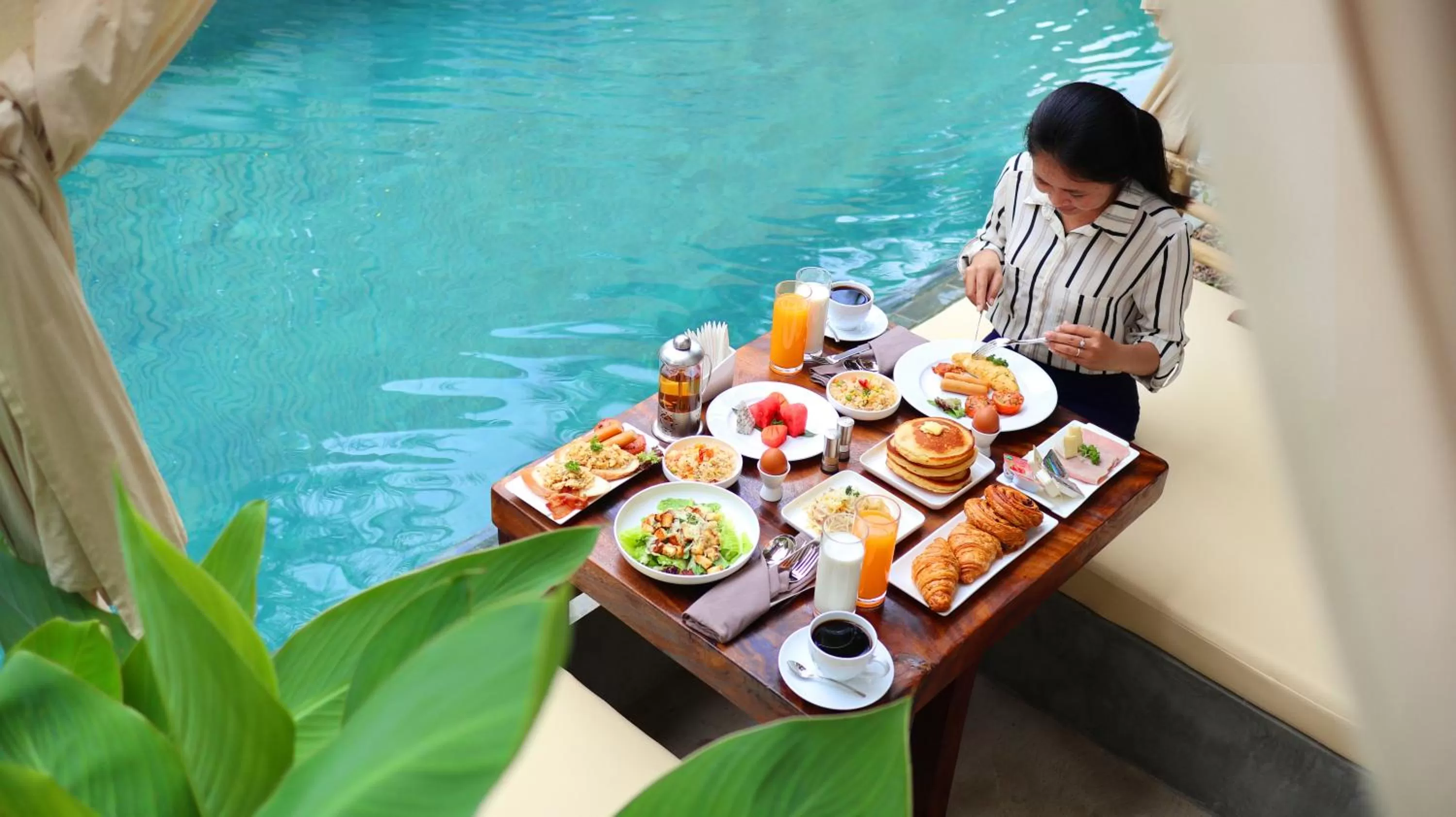 Seating area in Sarina Hotel & Villa