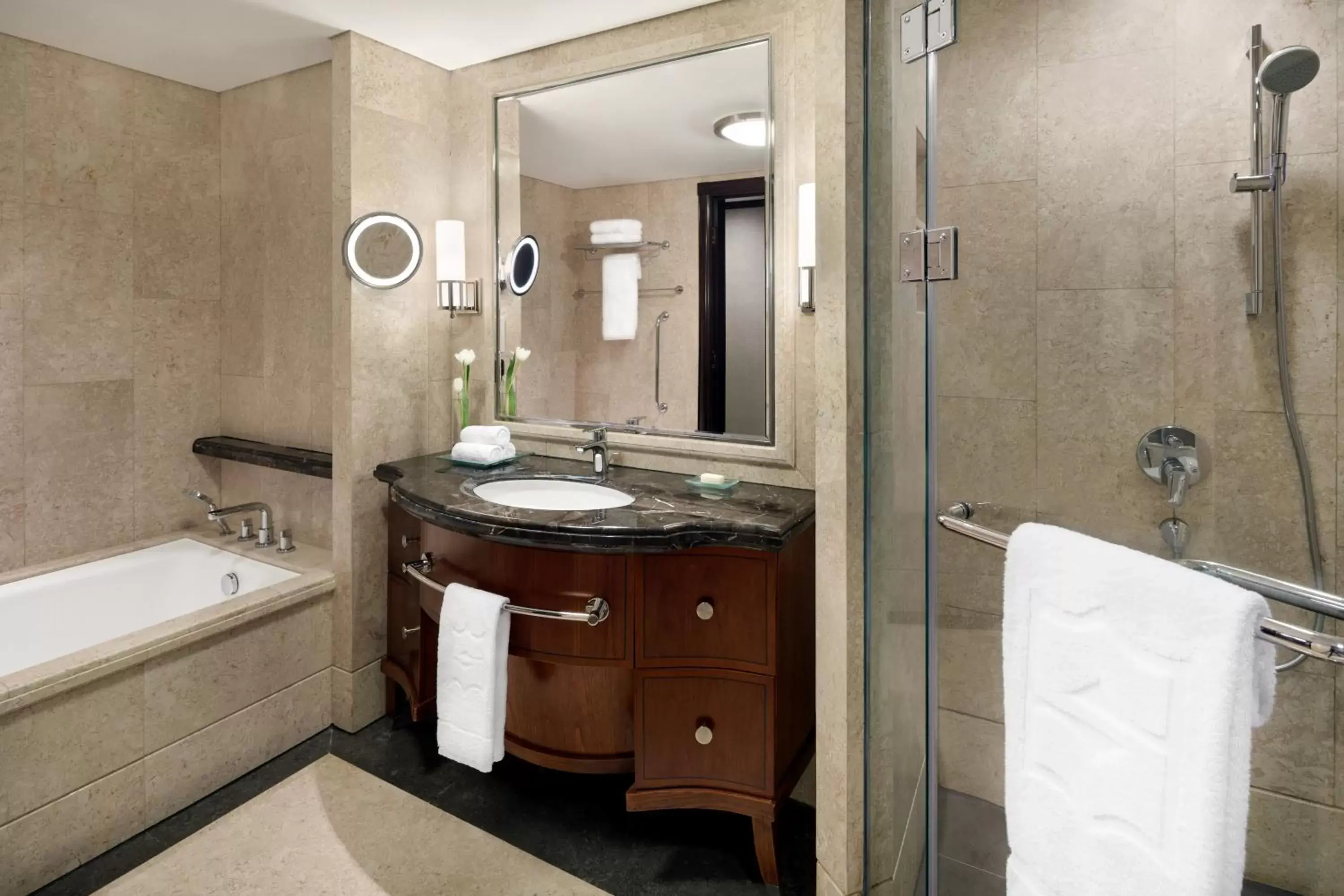 Toilet, Bathroom in Shangri-La Jakarta