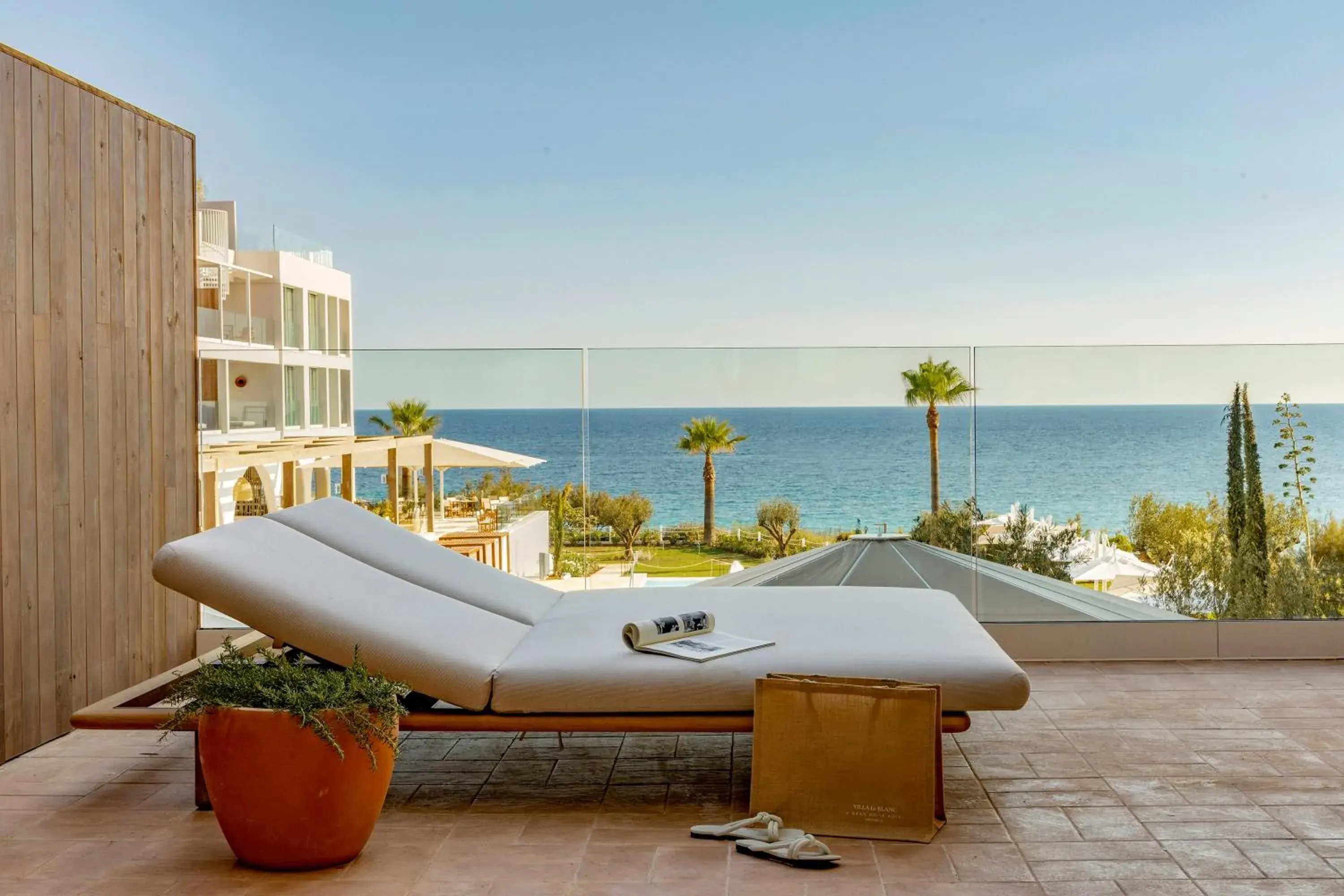 Balcony/Terrace in Villa Le Blanc, a Gran Melia Hotel - The Leading Hotels of The World