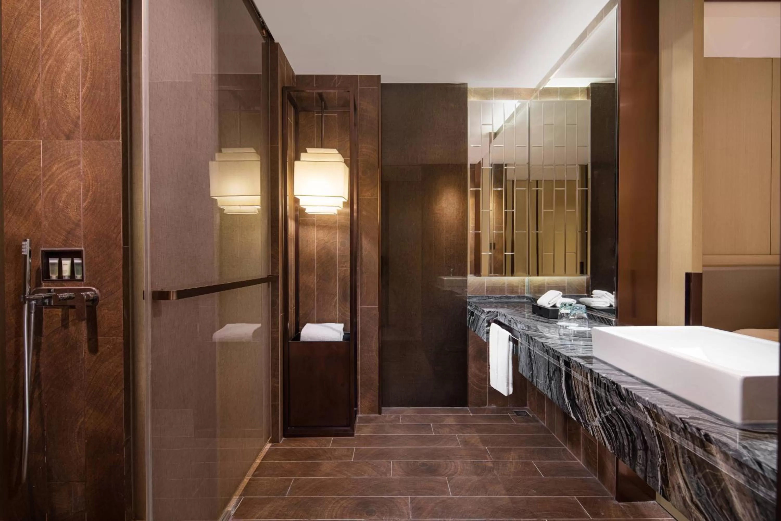 Bathroom in Courtyard by Marriott Shanghai International Tourism and Resorts Zone