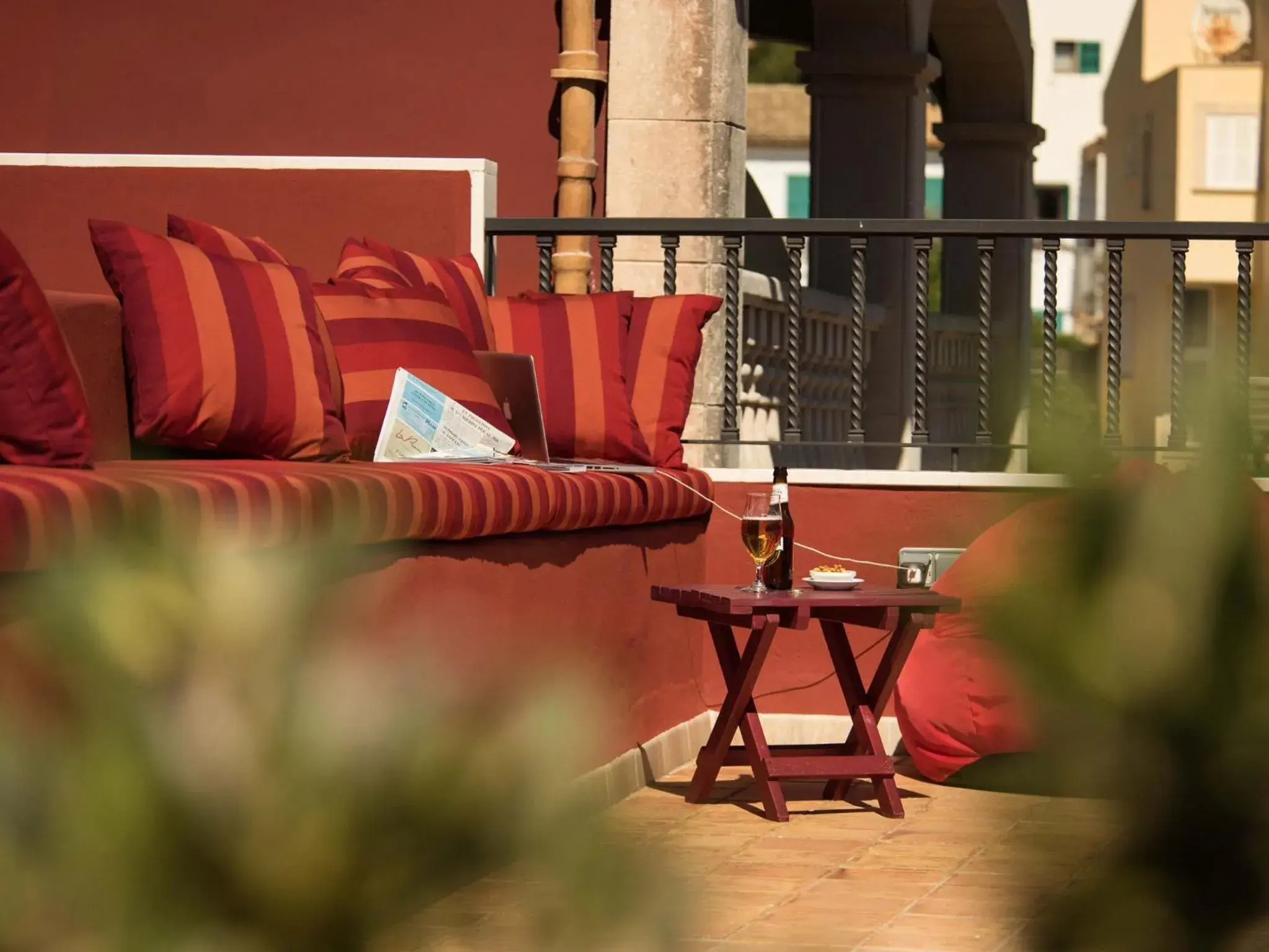 Garden in Hotel Cala Sant Vicenc - Adults Only