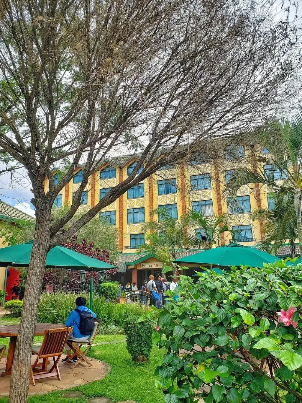 Garden in Boma Inn Nairobi