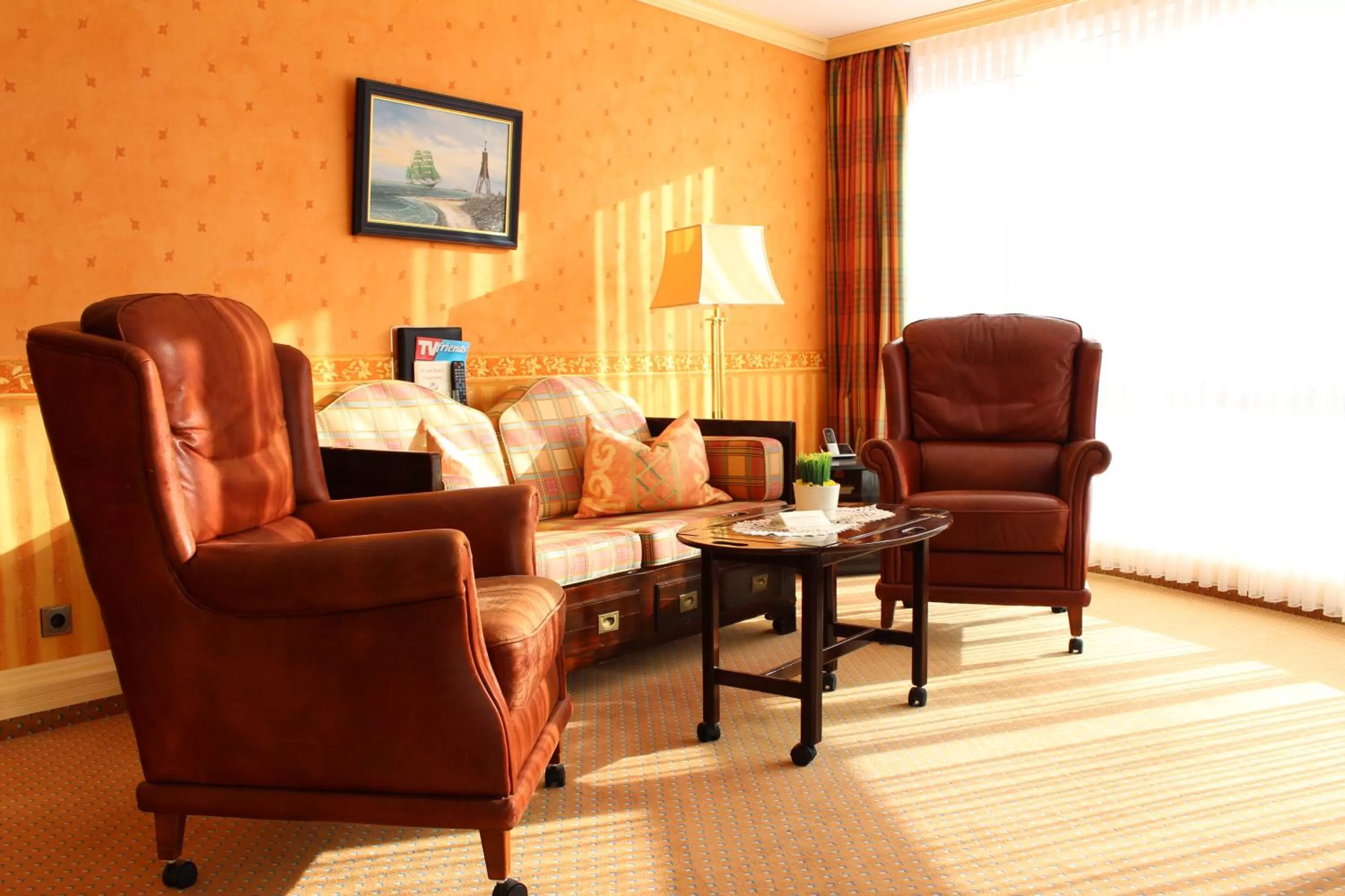 Living room in Hotel Strandperle