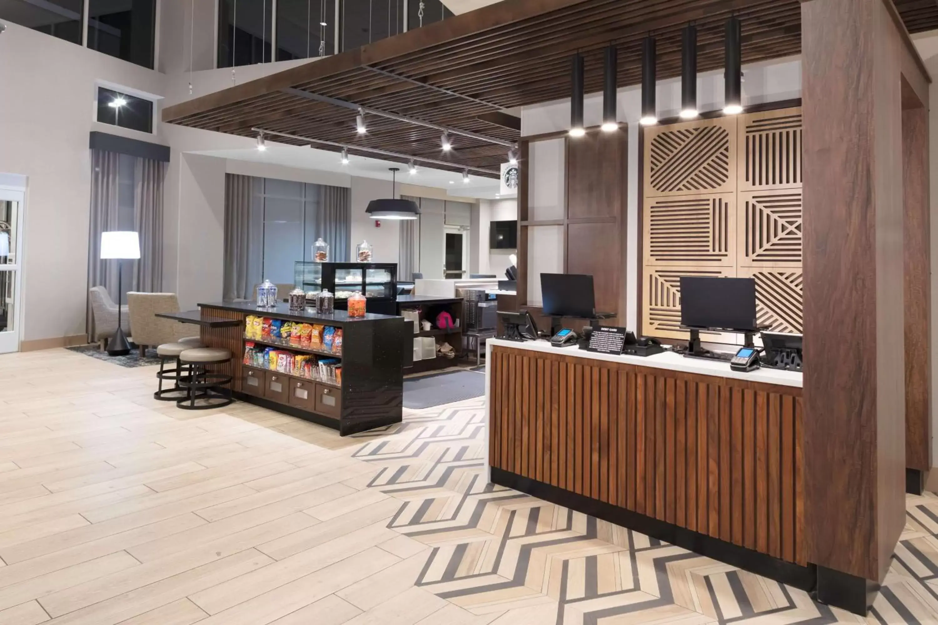 Lobby or reception in Hyatt Place Charlotte University Lobby or reception in Hyatt Place Charlotte University