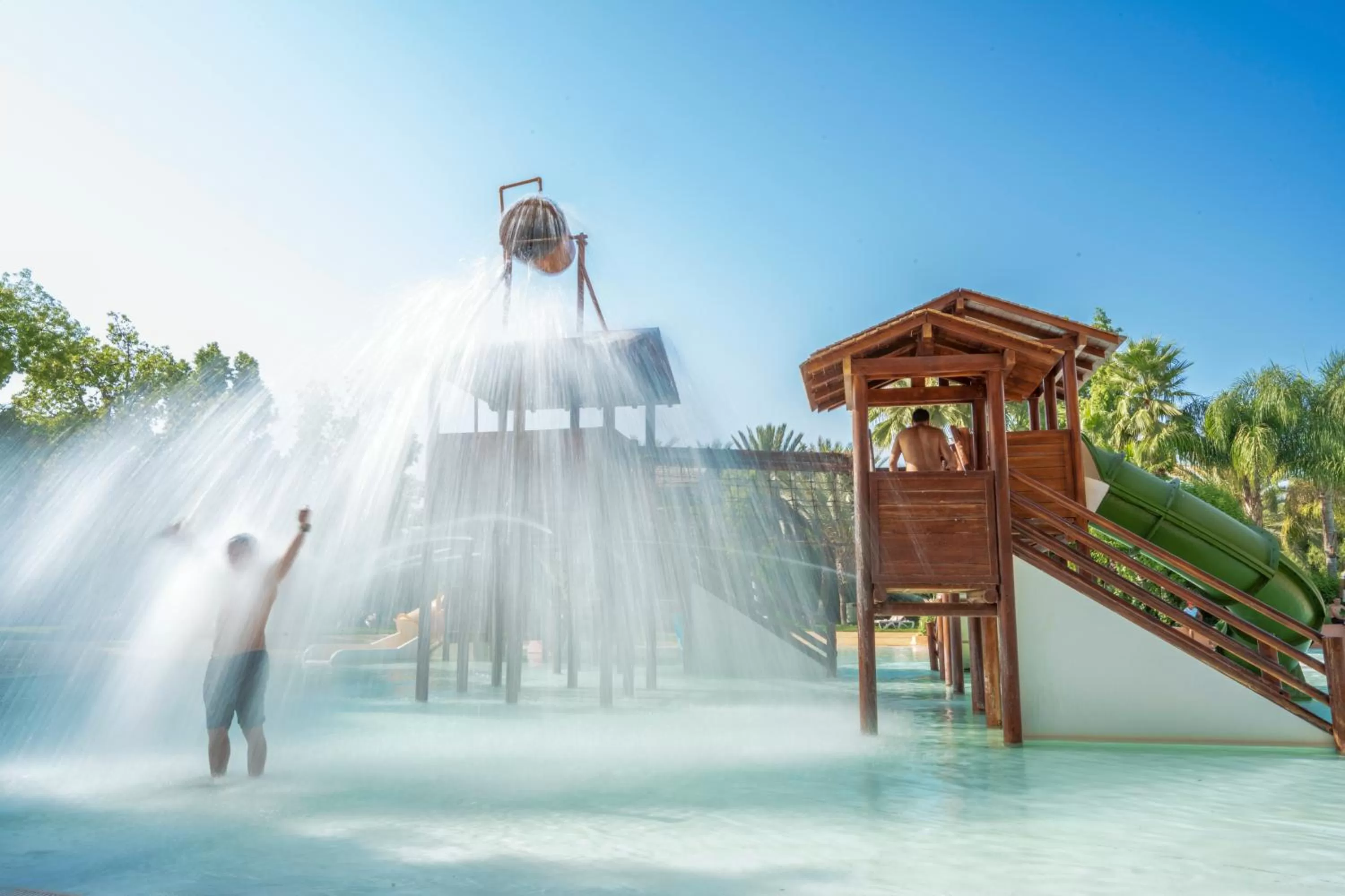 Aqua park in Oasis lodges