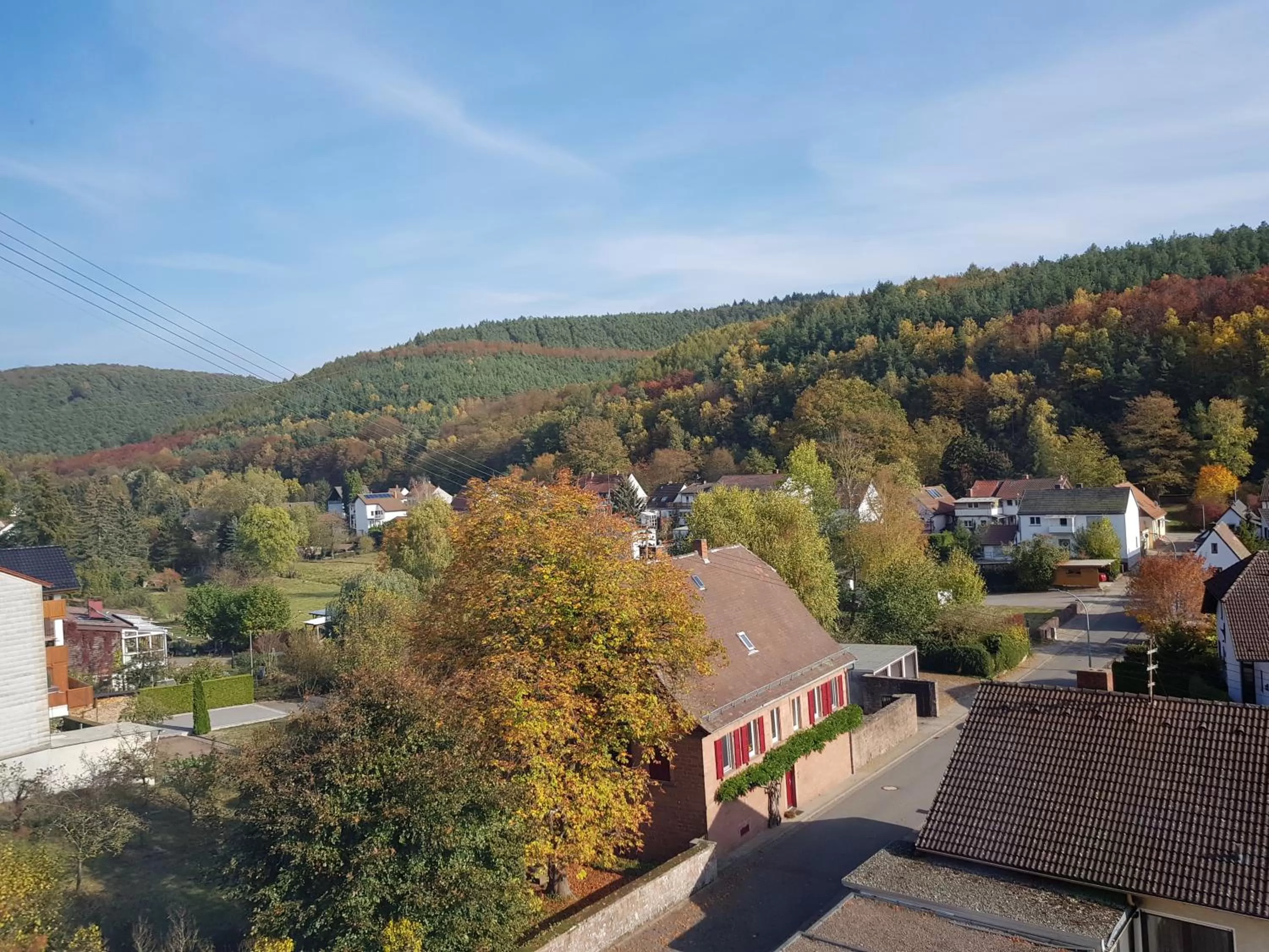 Bird's eye view in Landgasthaus Klosterhof