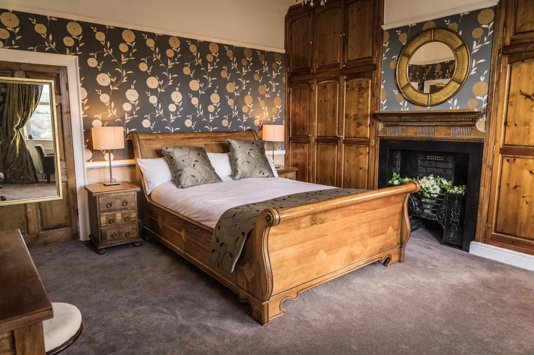 Bed in Shibden Hall View