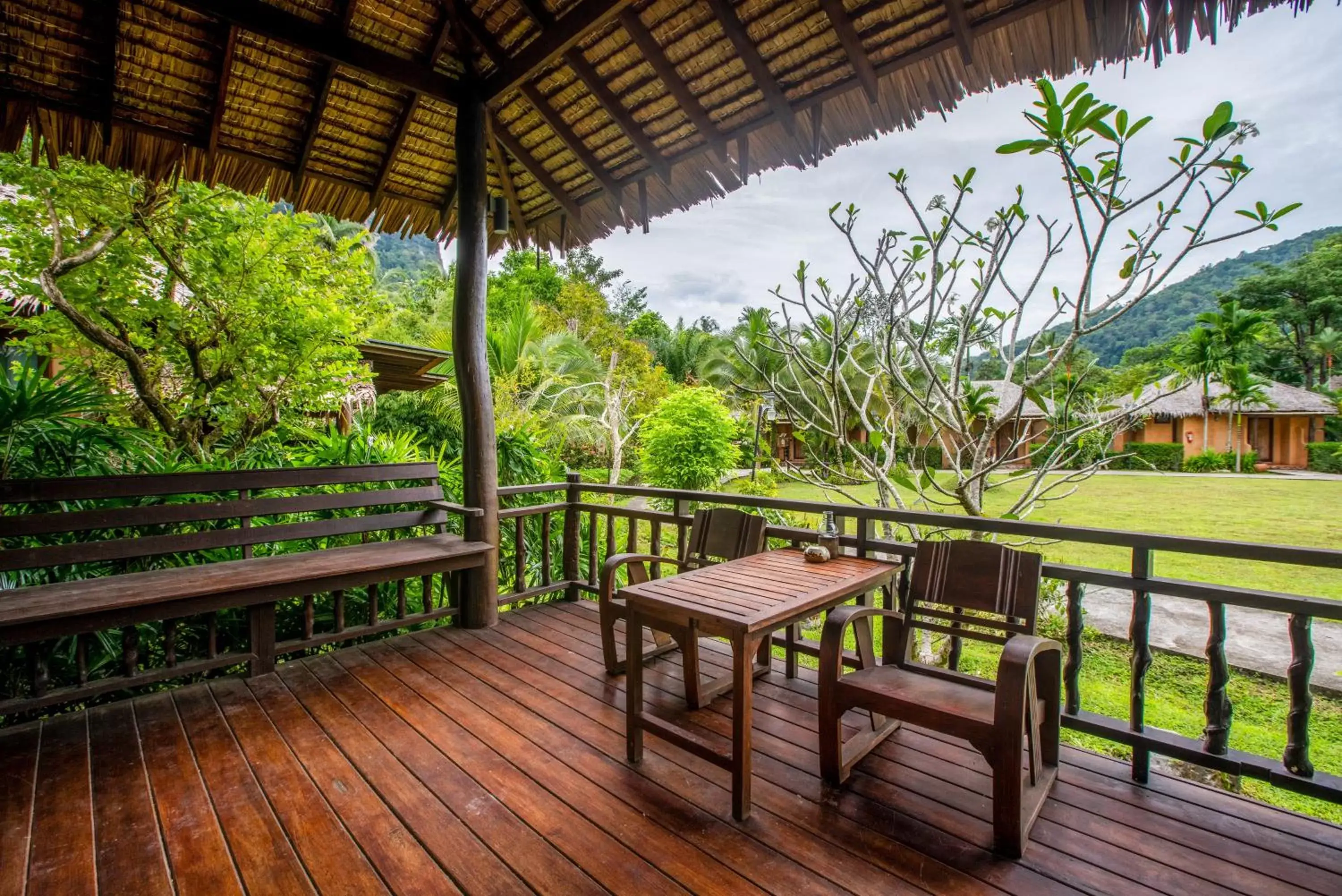 Balcony/Terrace in Ban Sainai Resort- SHA Extra Plus Aonang's Green Resort