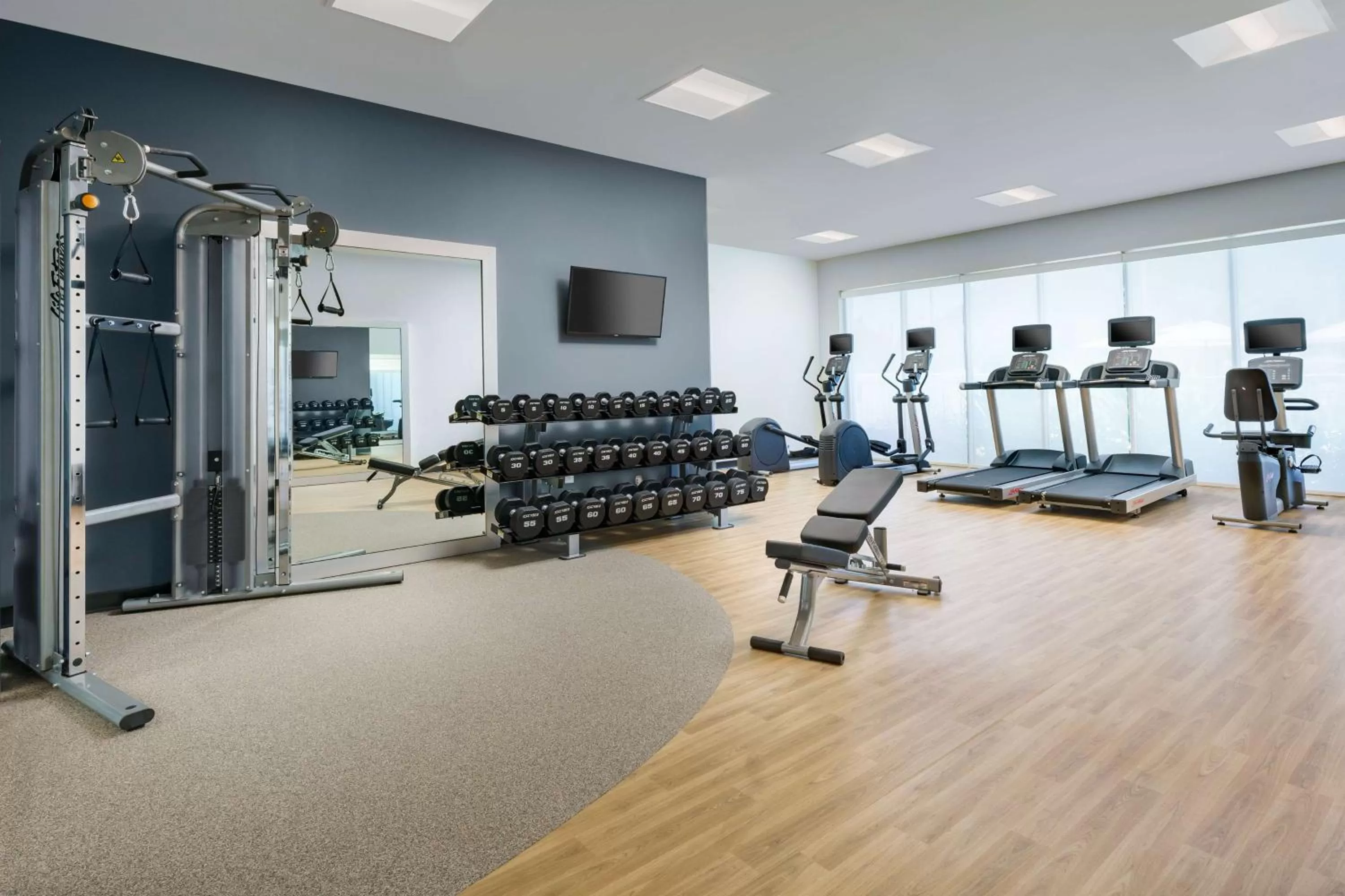 Fitness centre/facilities in Hilton Garden Inn Apopka City Center, Fl