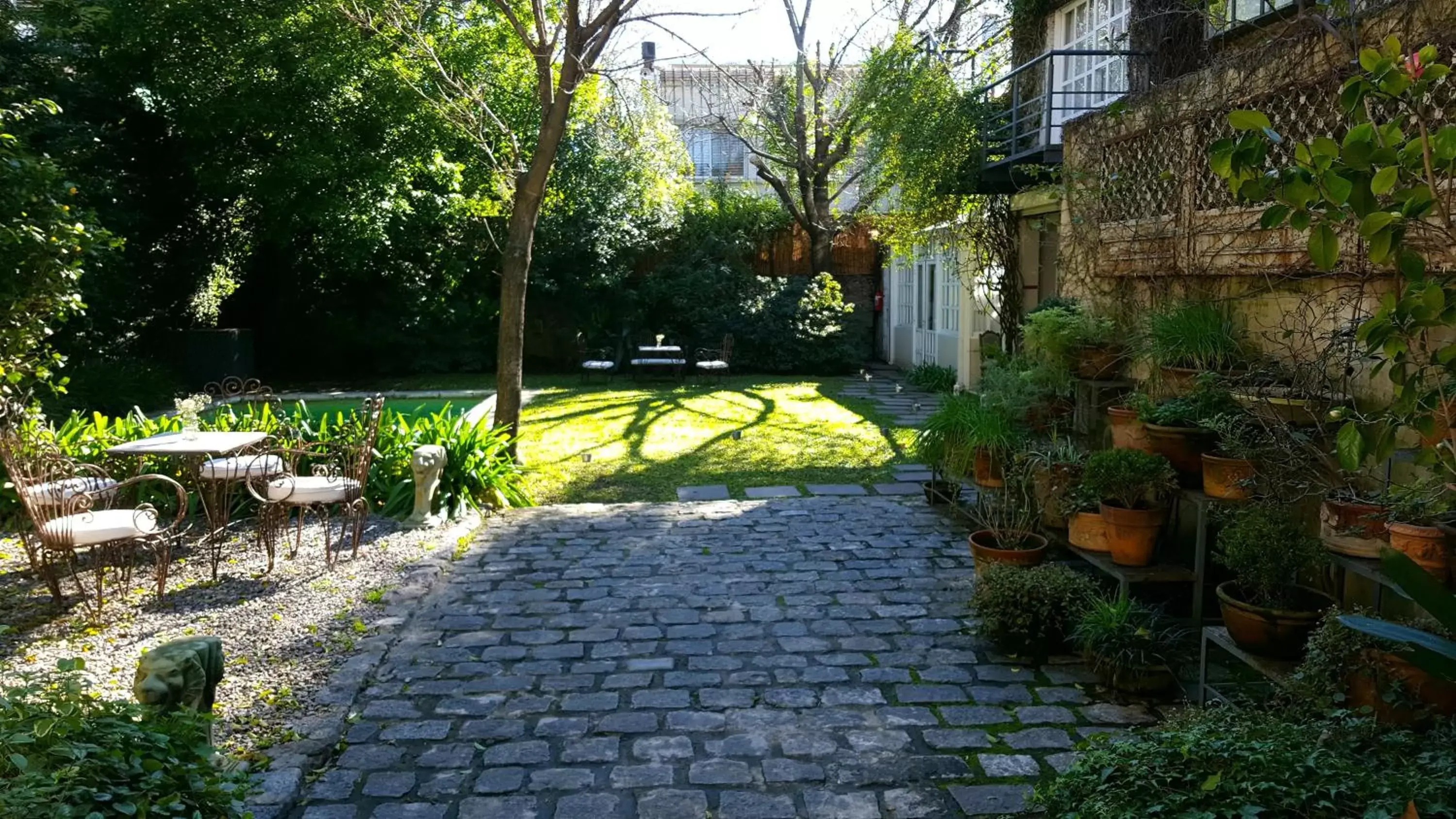 Garden in BENS L'Hôtel Palermo