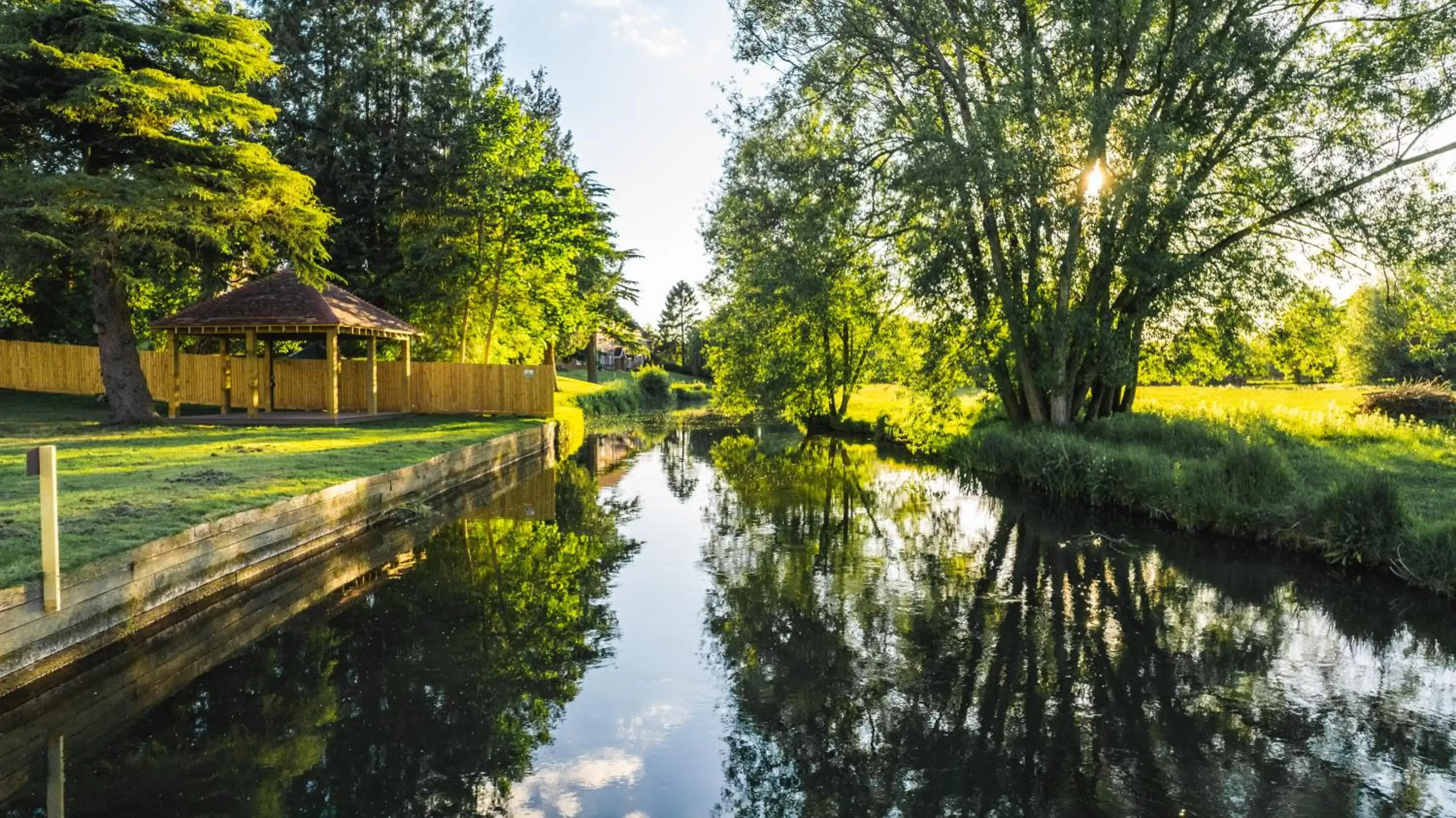 River view, Garden in The Riverside