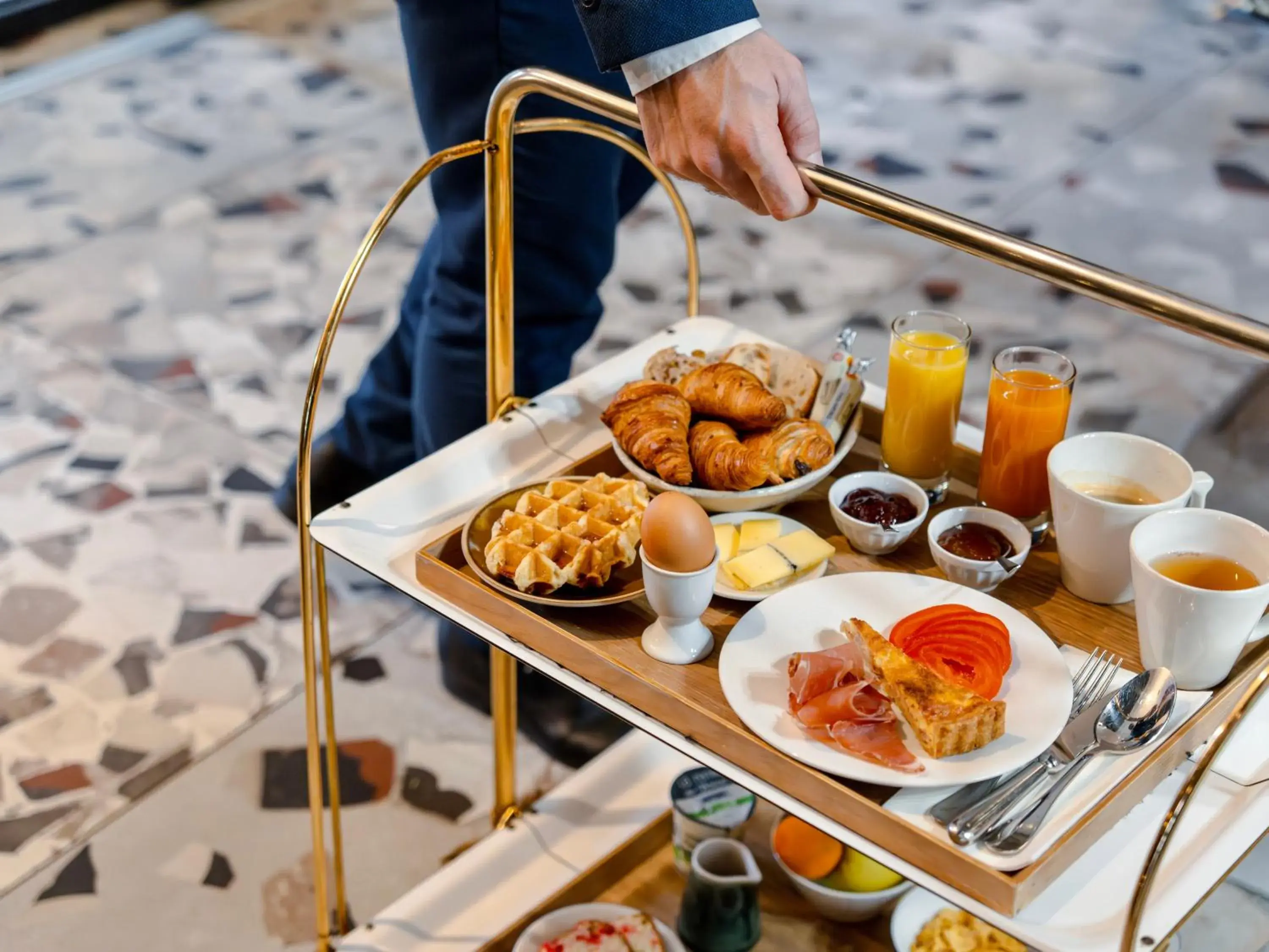 Breakfast in Hôtel de l'Abbaye Lyon - Boutique Hôtel