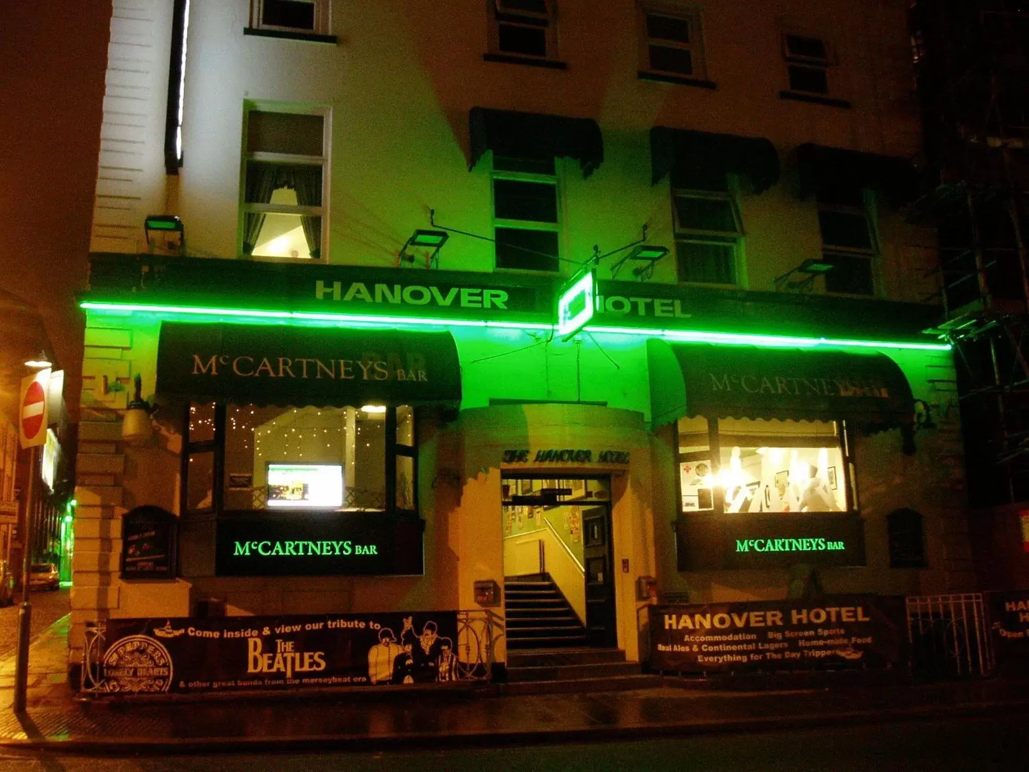 Facade/entrance, Property Building in Hanover Hotel & McCartney's Bar