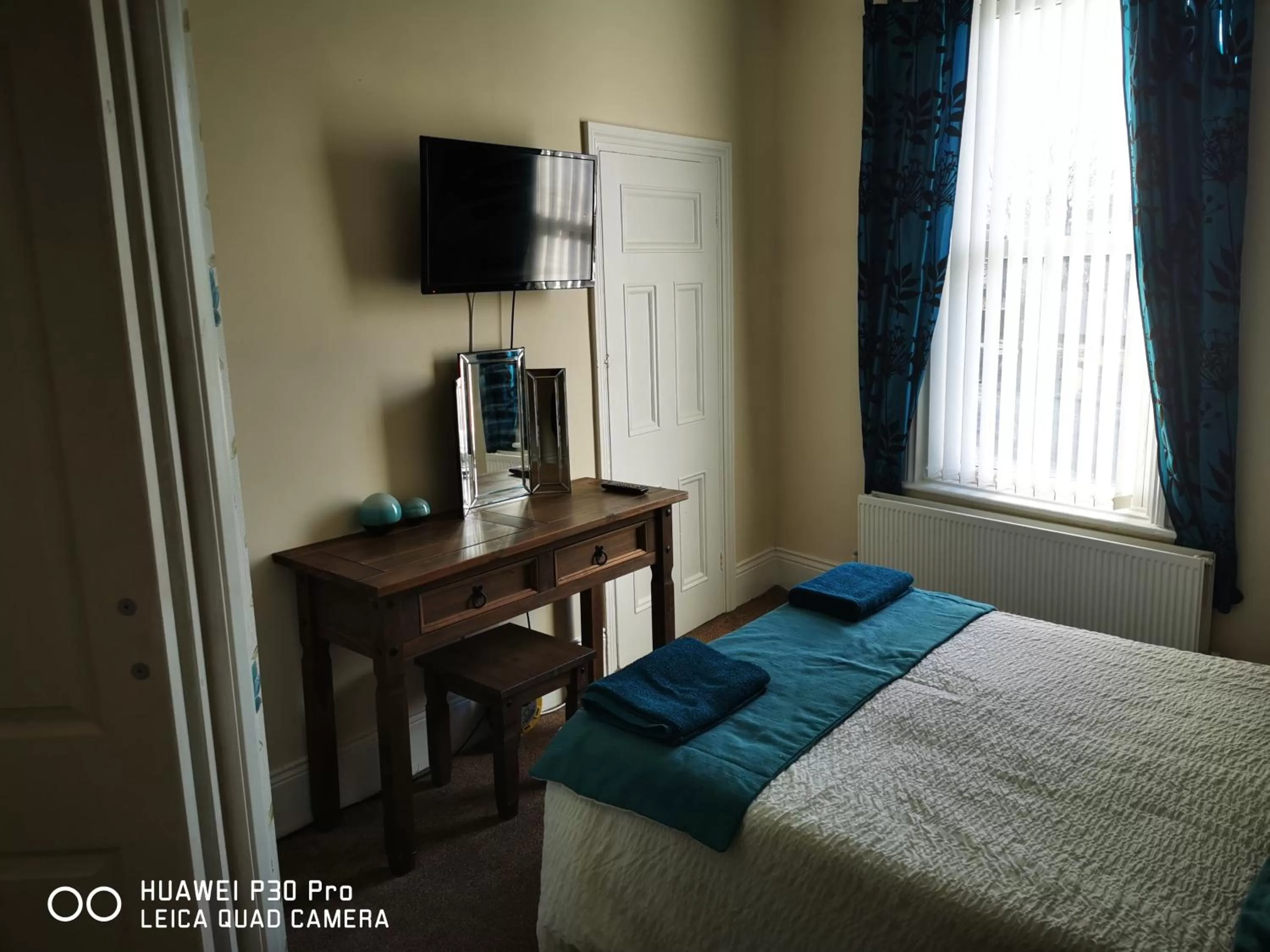 Bed in oddfellowsbandb