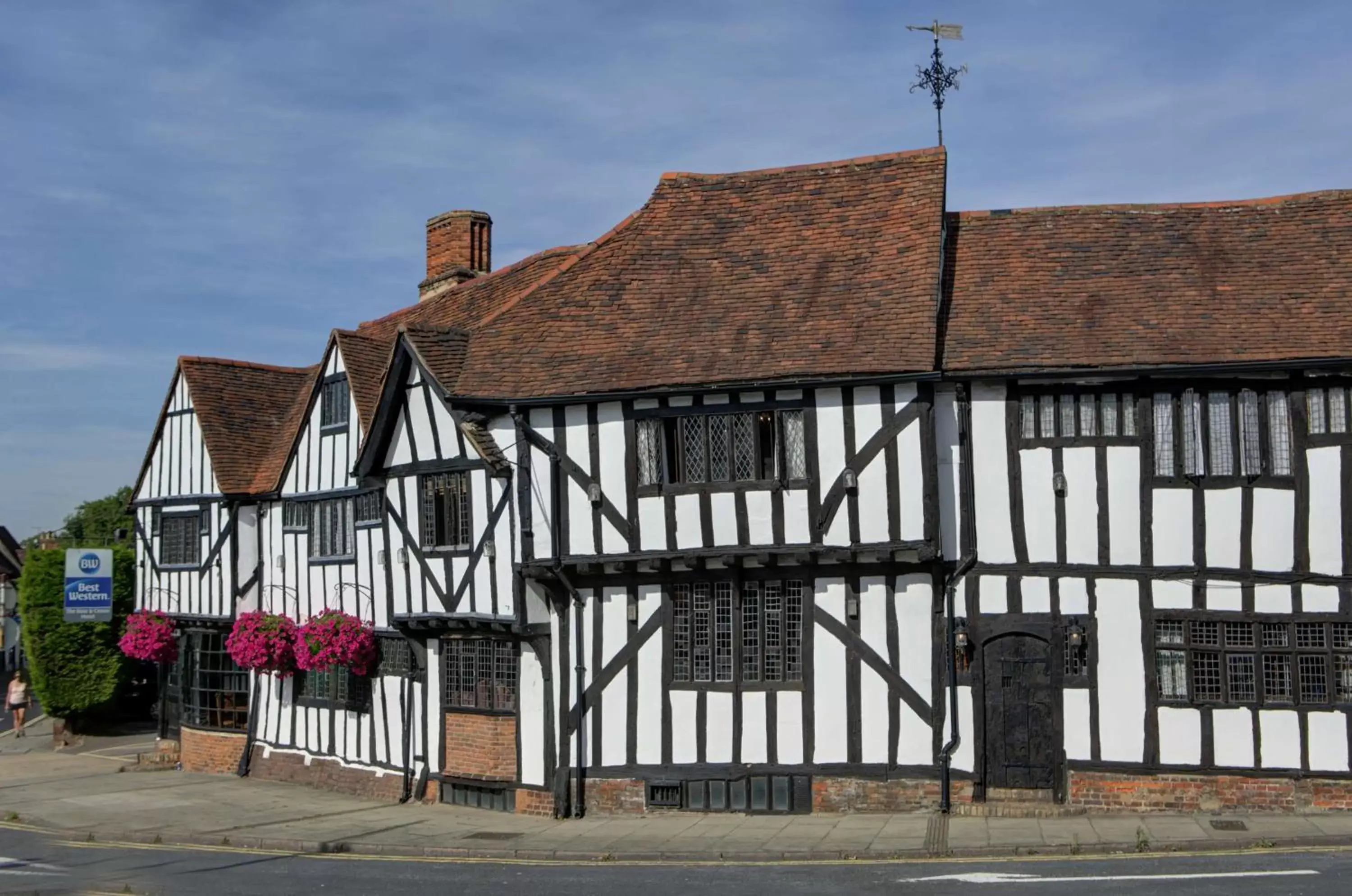 Property building in Best Western The Rose & Crown Hotel