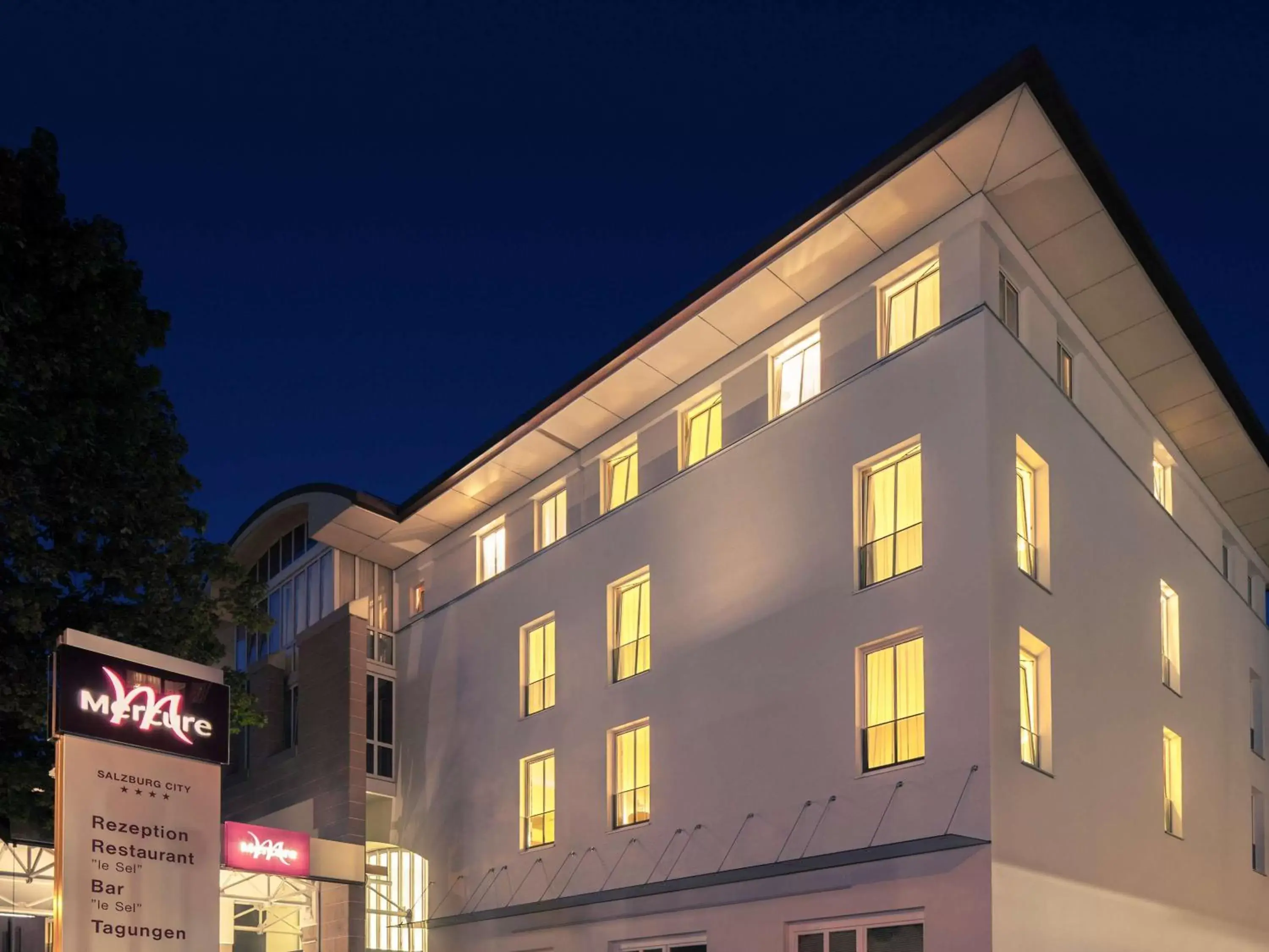 Property building in Mercure Salzburg City