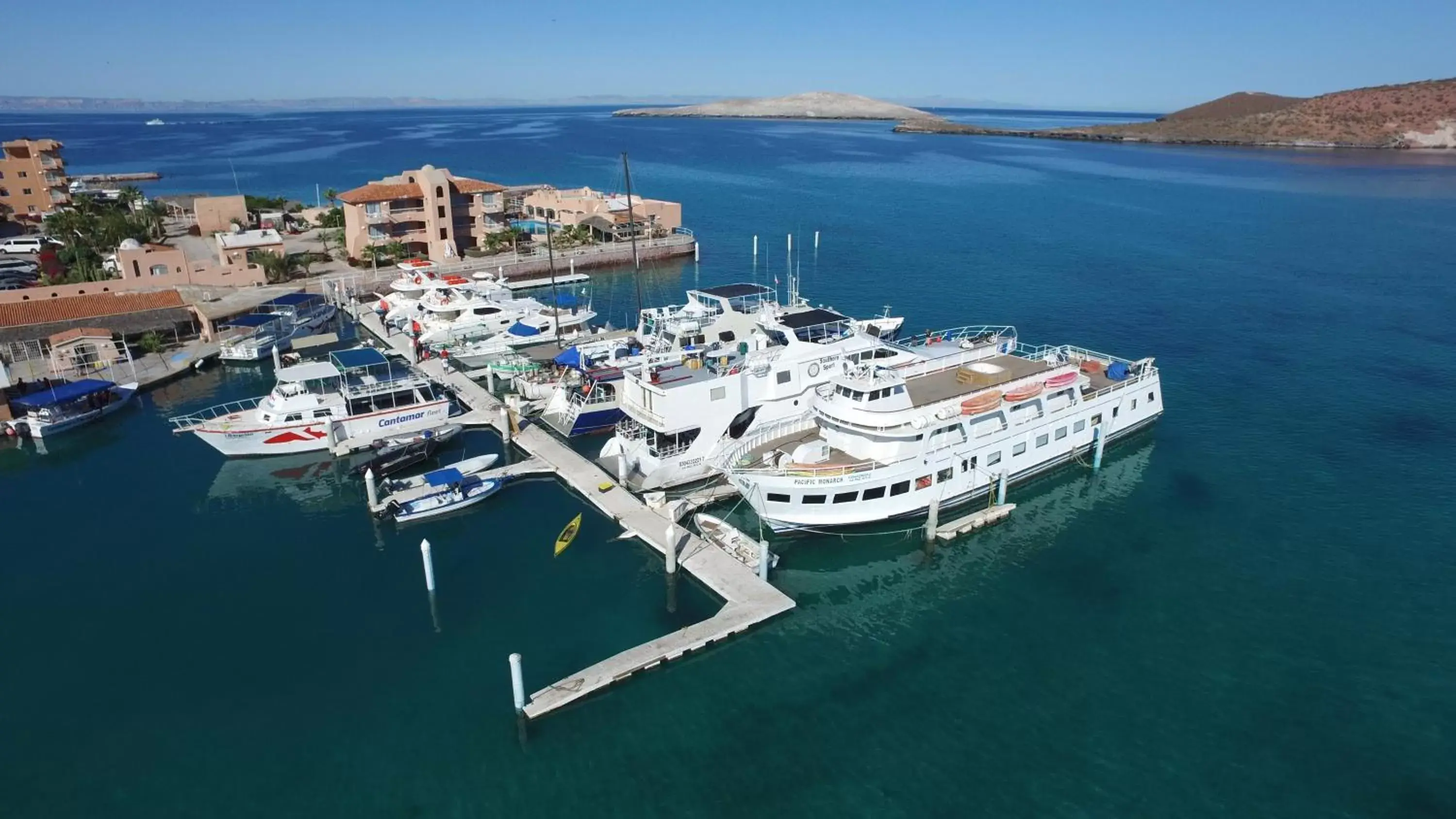 Bird's eye view, Bird's-eye View in Club Hotel Cantamar by the Beach