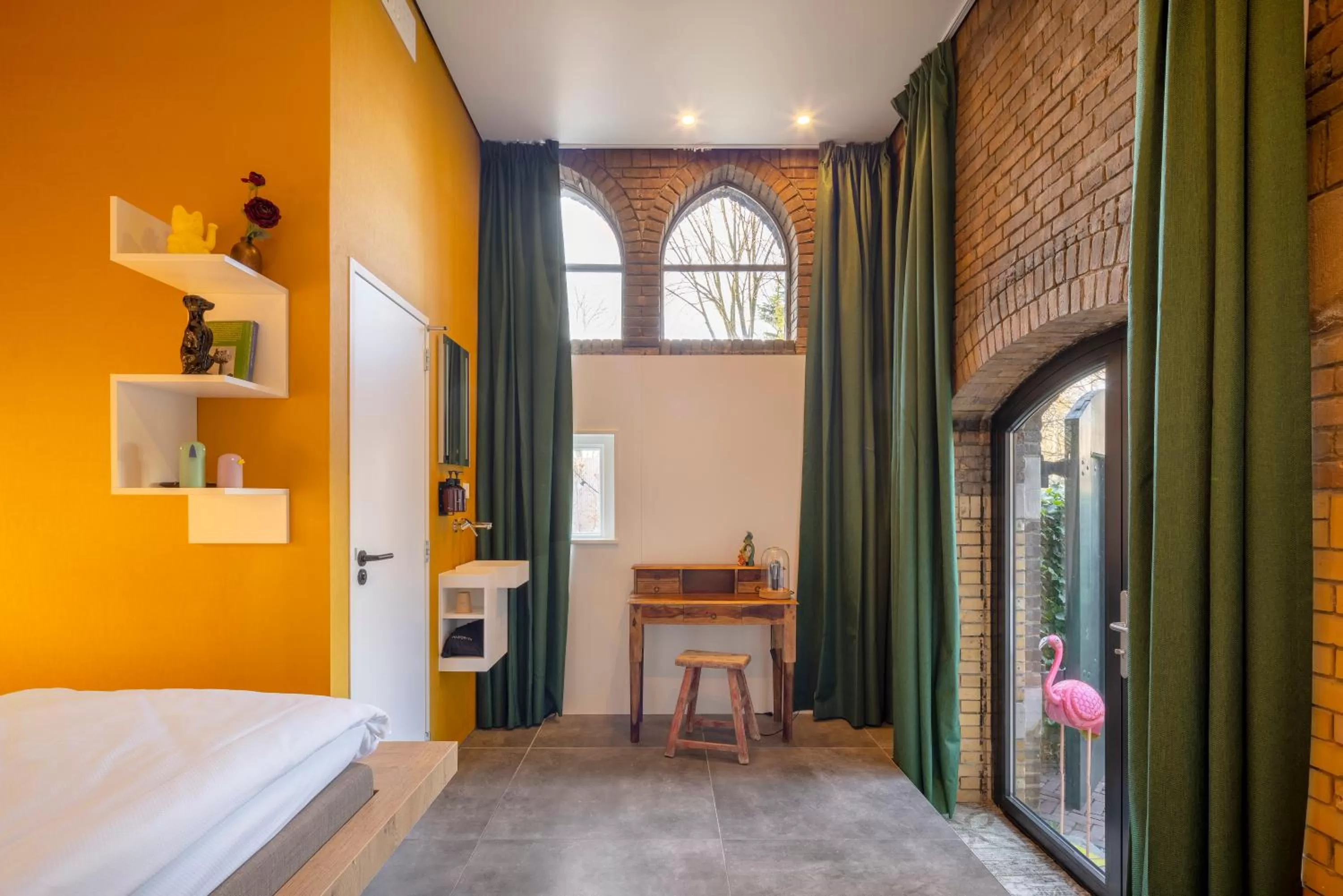 Balcony/Terrace, Bed in Bunk Hotel Amsterdam