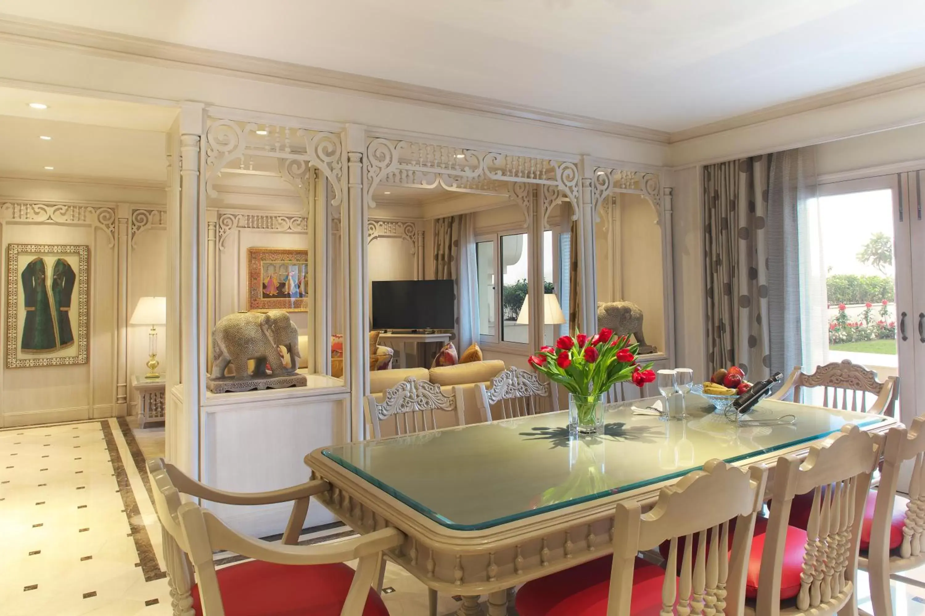 Dining Area in Taj Palace, New Delhi